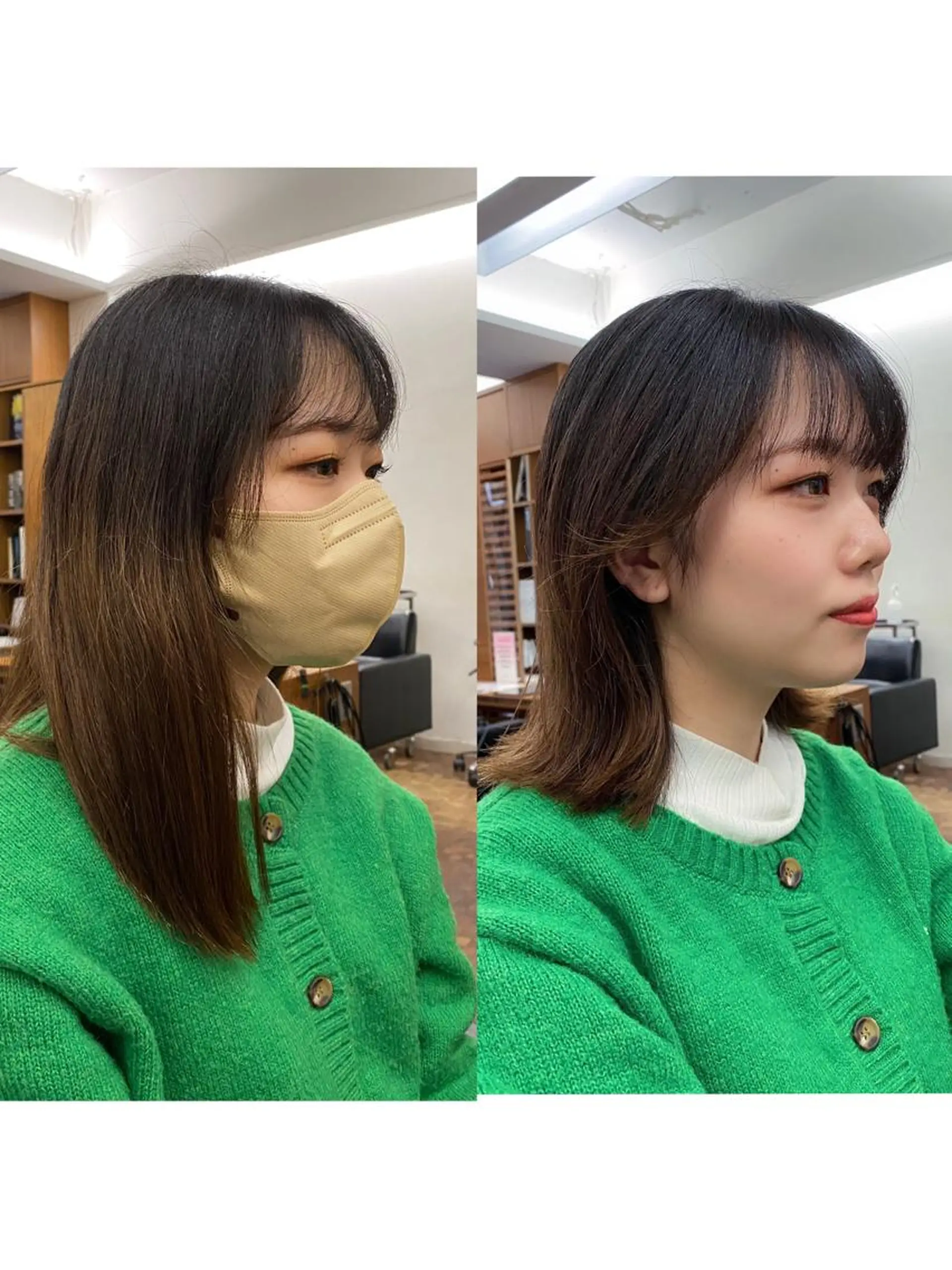 ミディアム Paddle所属・似合わせレイヤー/ ニュアンスパーマ高倉のヘアスタイル