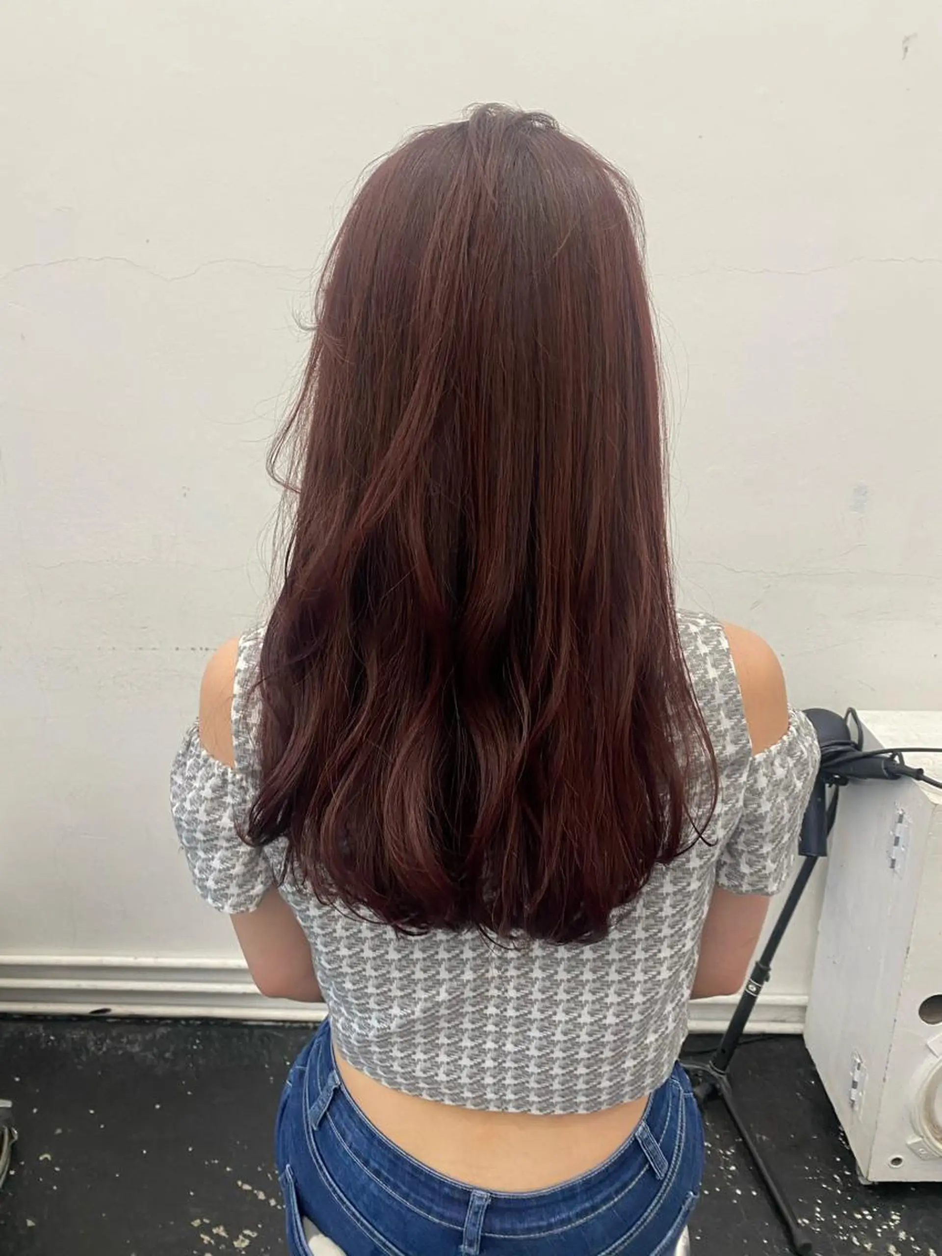 カラー サイレント美容師 アイリィのヘアスタイル