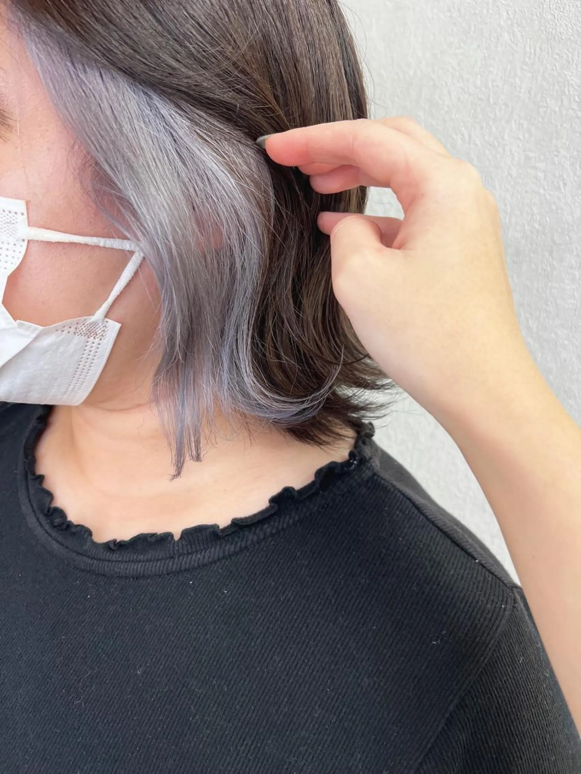 ミディアム SANA推し美容師 CHISA🍒のヘアスタイル