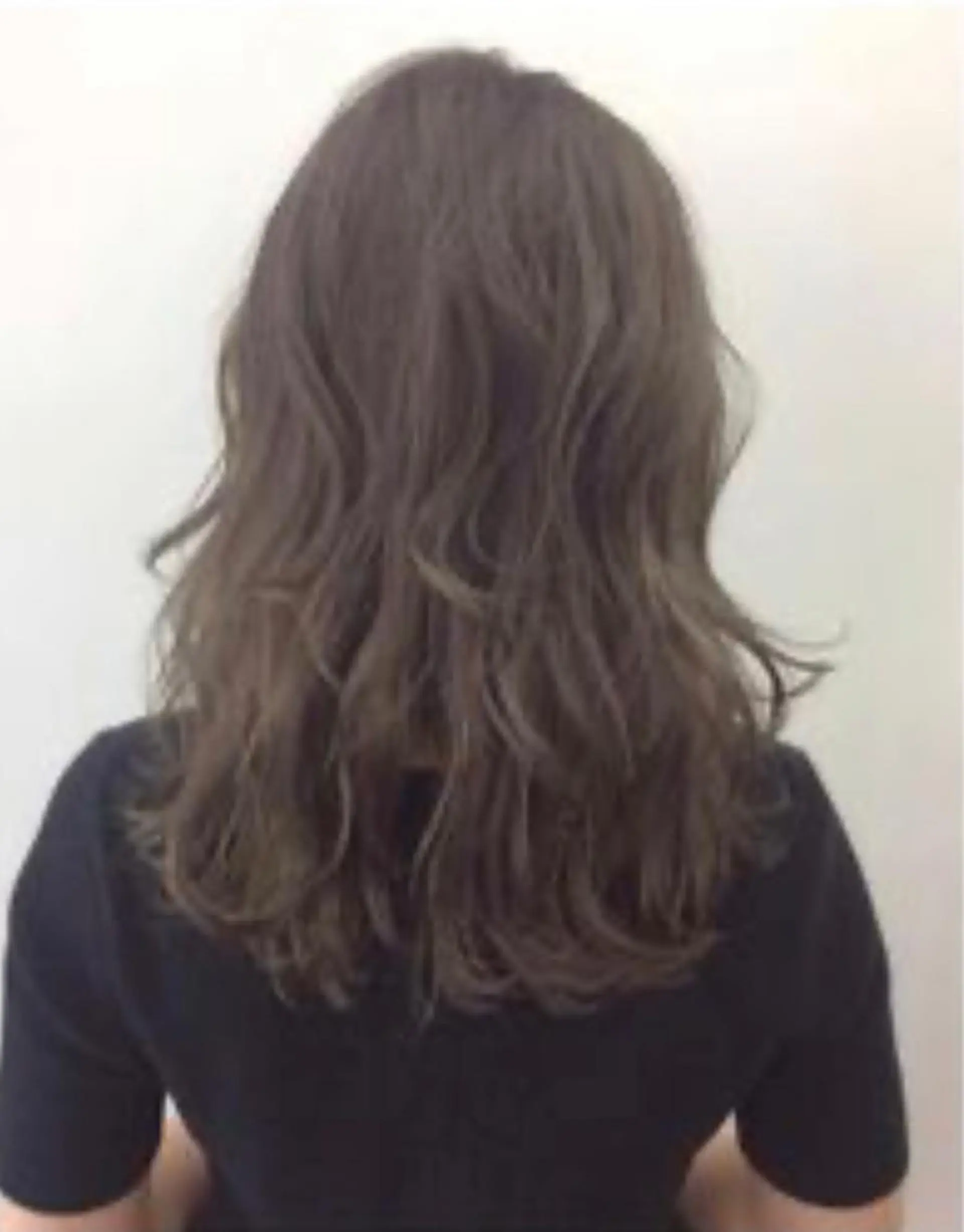 ロング エギョモリ 外国人風カラー ハイライト 髪質改善 韓国風ヘア 韓国風/オシャレ /縮毛矯正/滝口琴未のヘアスタイル