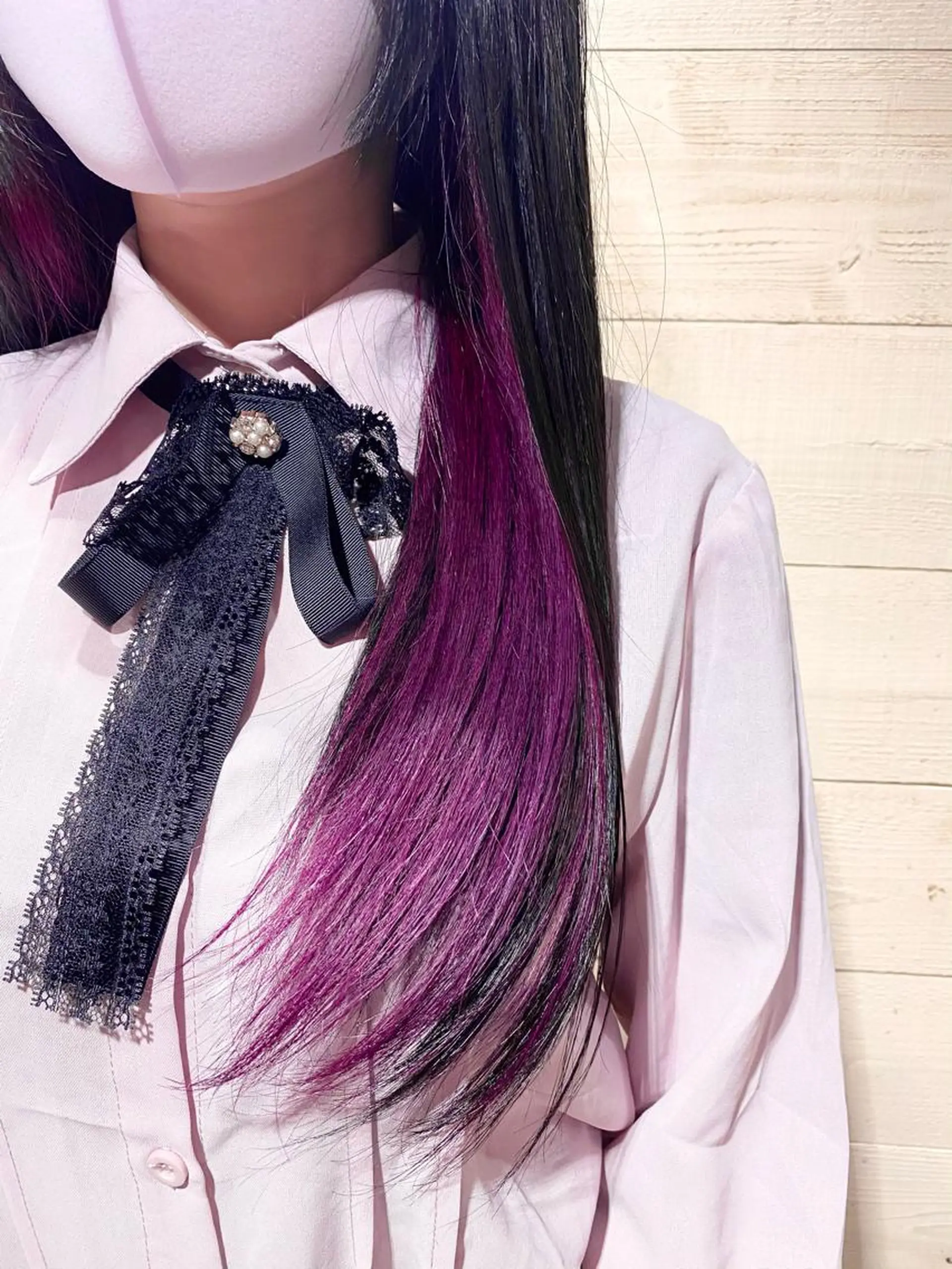 セミロング ミズタ マイのヘアスタイル