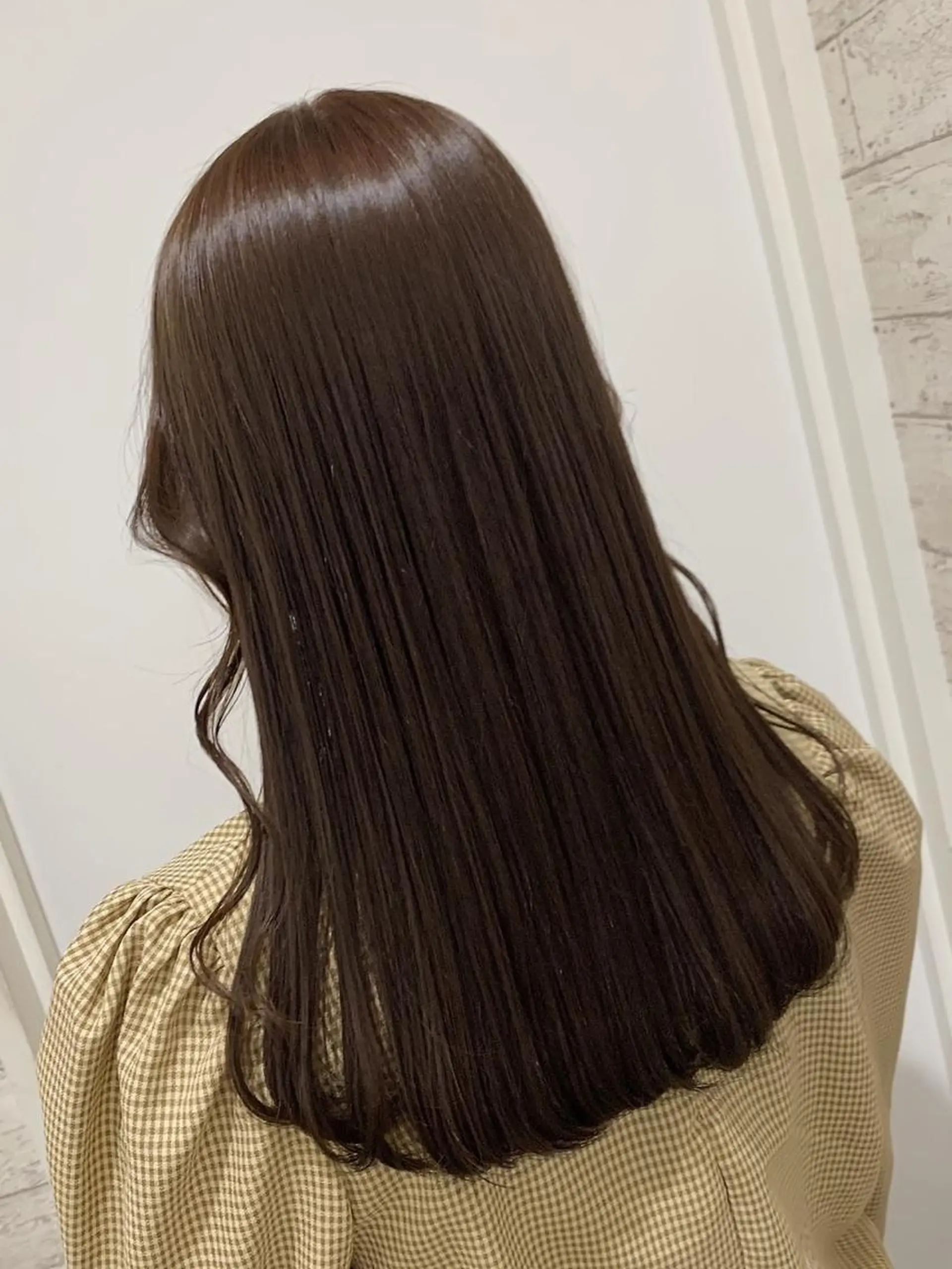 カラー ブリーチ ブラウンカラー ブリーチなしカラー dot .tokyo color所属・中村 彩夏のヘアスタイル
