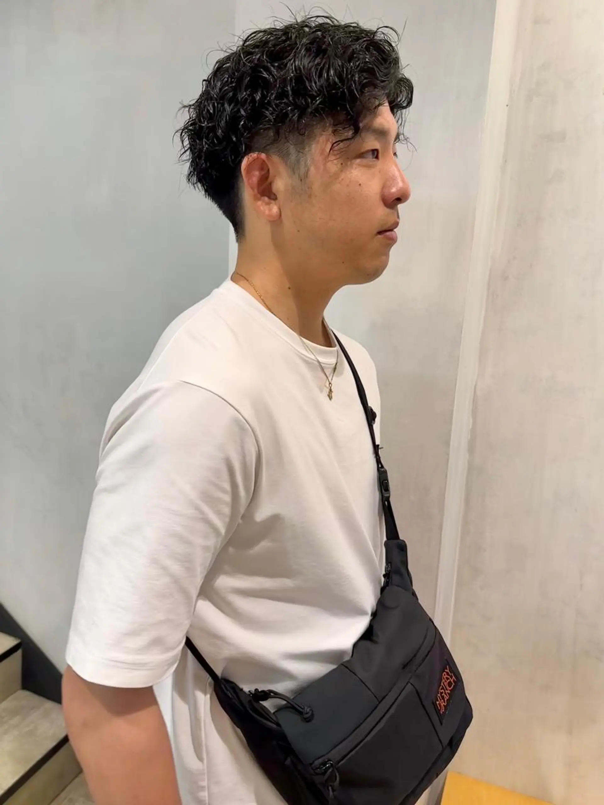 メンズ メンズパーマ ミゾブチ ユリカのヘアスタイル