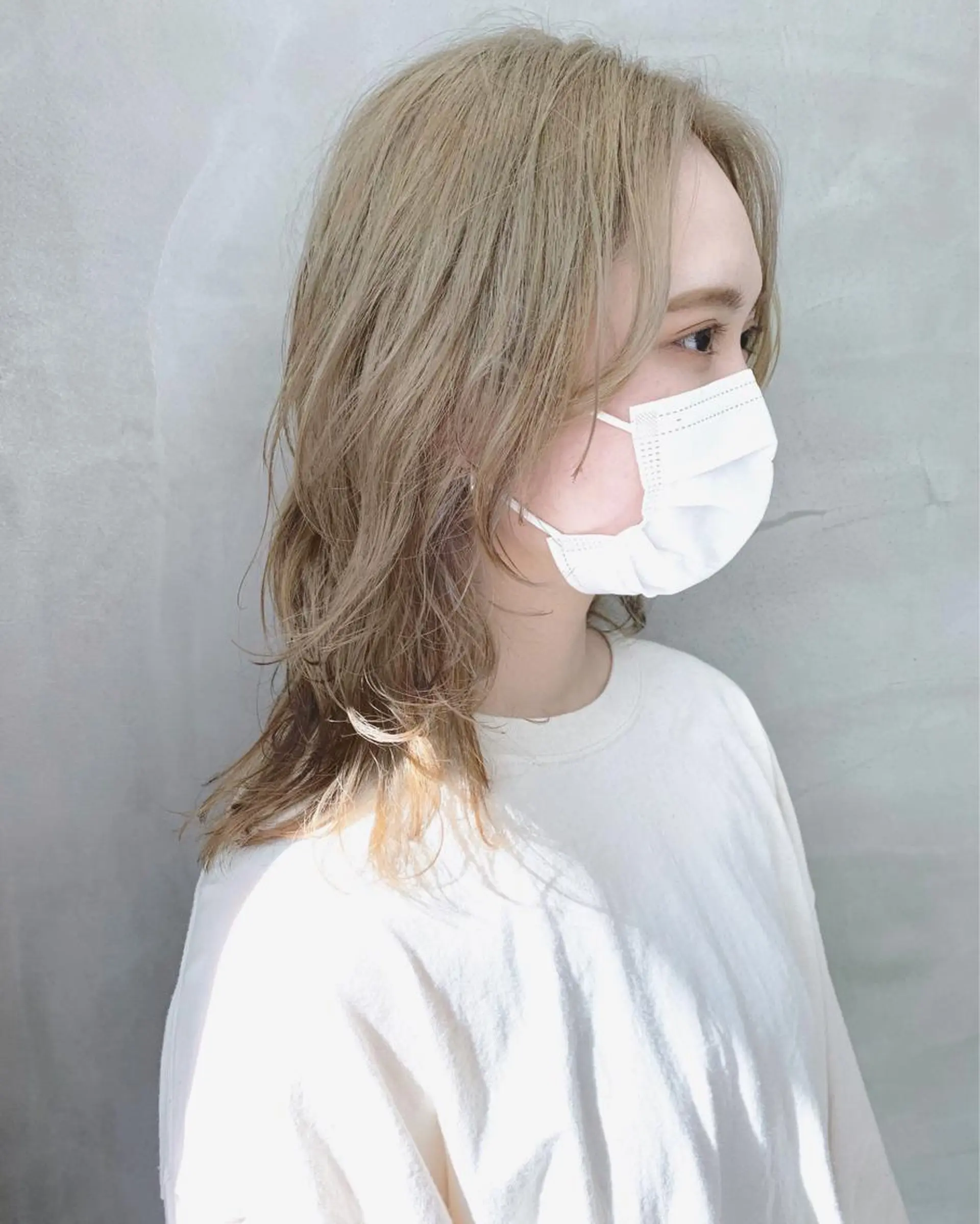 ミディアム カラー 🐝 hachi🐝のヘアスタイル