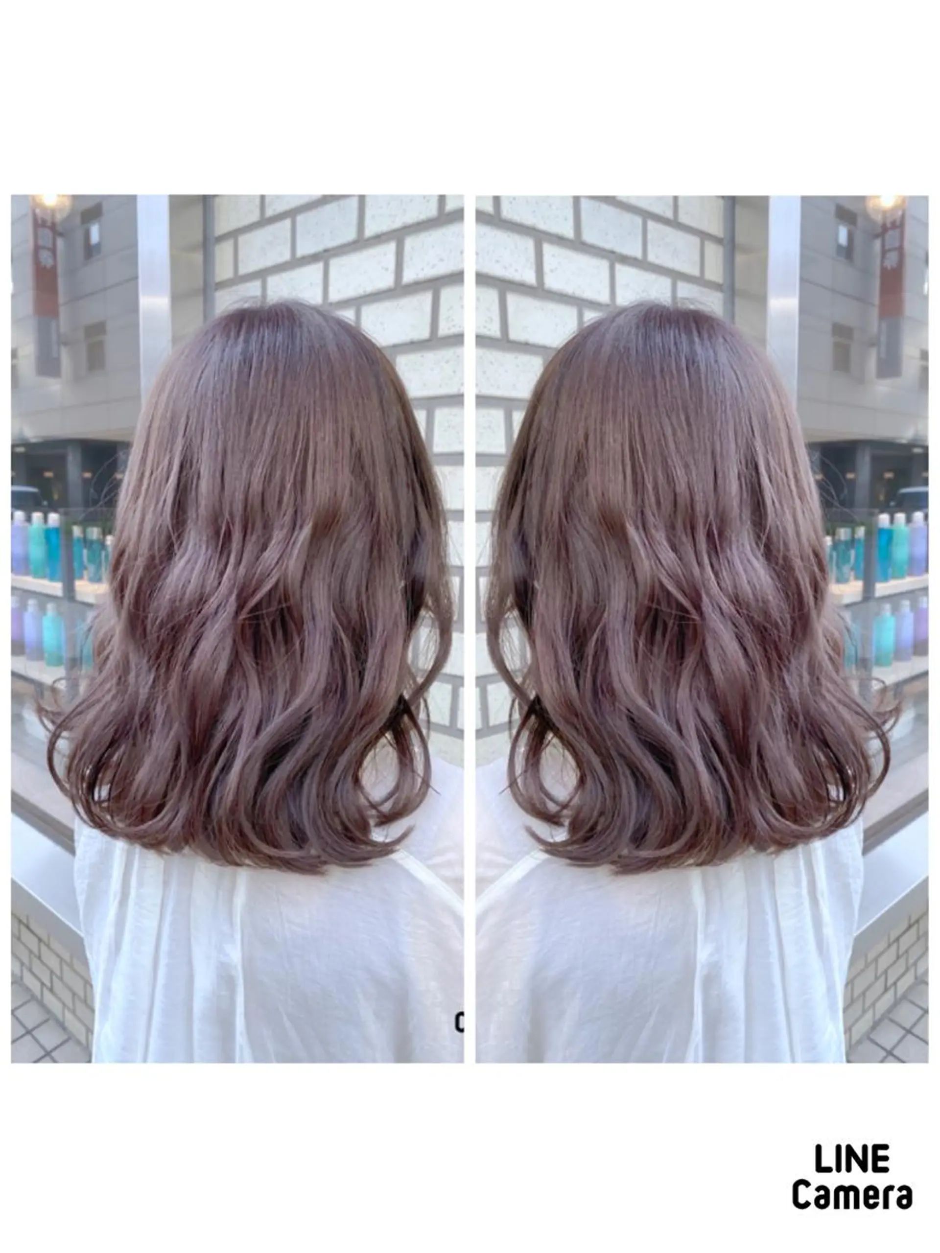 ロング カラー グレージュ ラベンダーカラー ラベンダーグレージュ ラベンダーグレー カット ブリーチ/髪質改善 🍊MASAKiのヘアスタイル