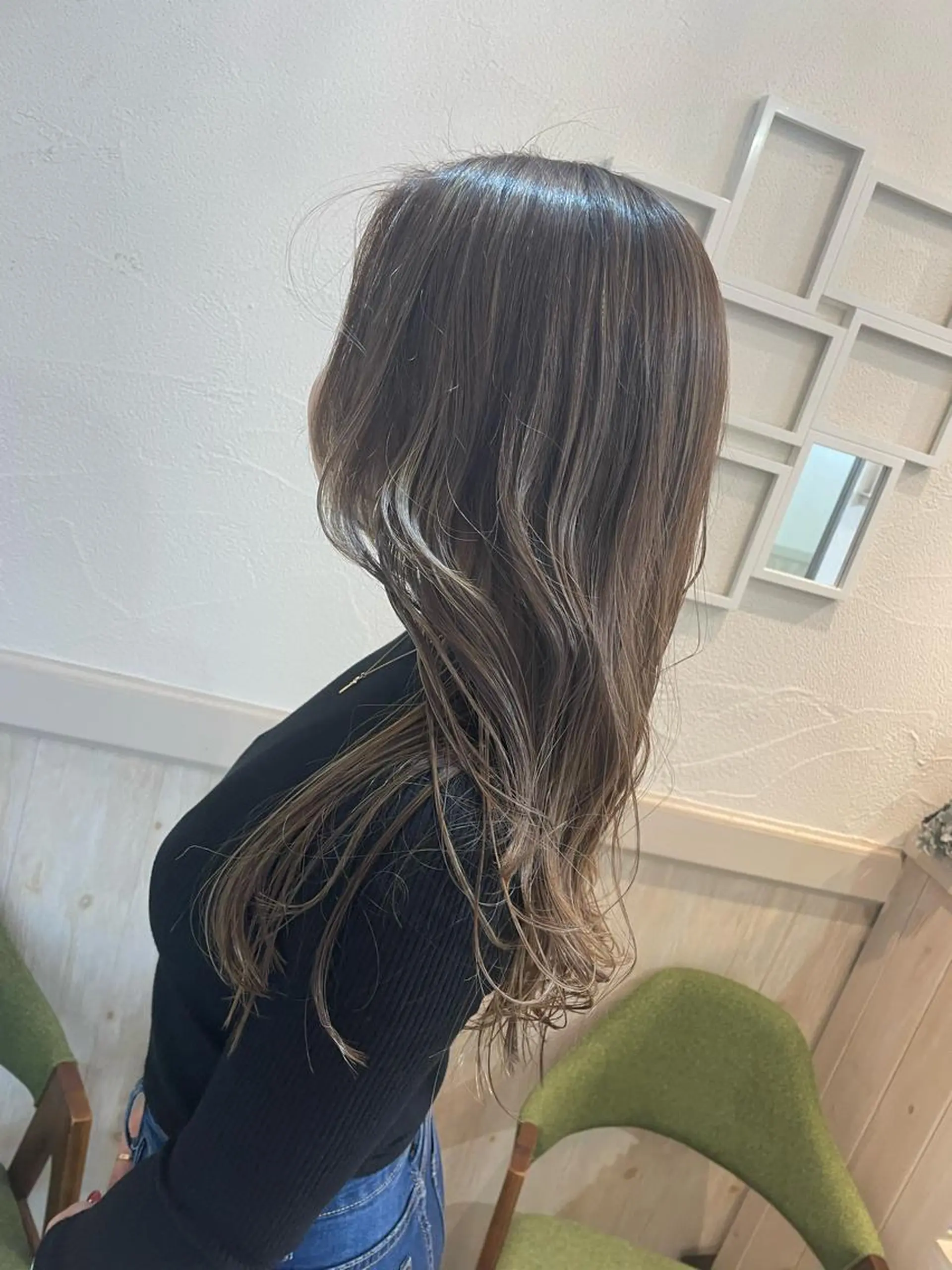 ロング カラー 髪質改善/ 縮毛矯正/相原聡のヘアスタイル