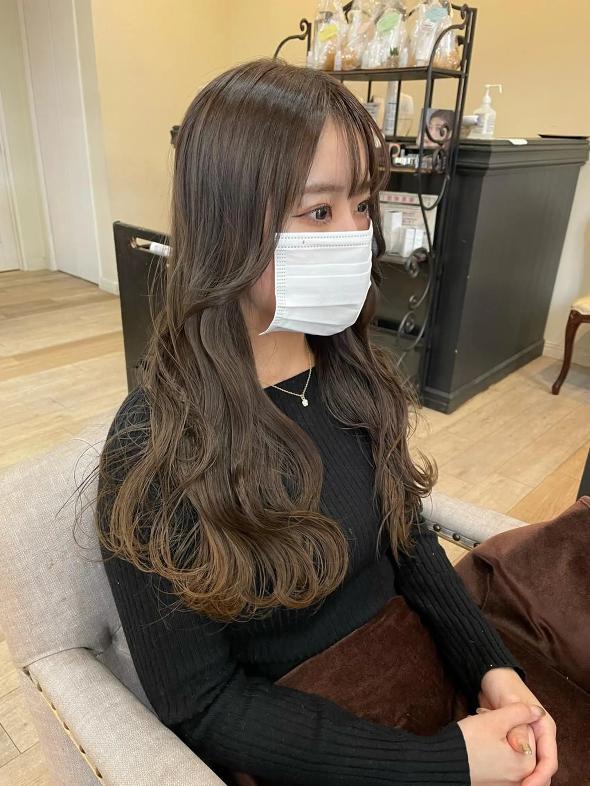 ロング 亀川蓮 Agu hairのヘアスタイル