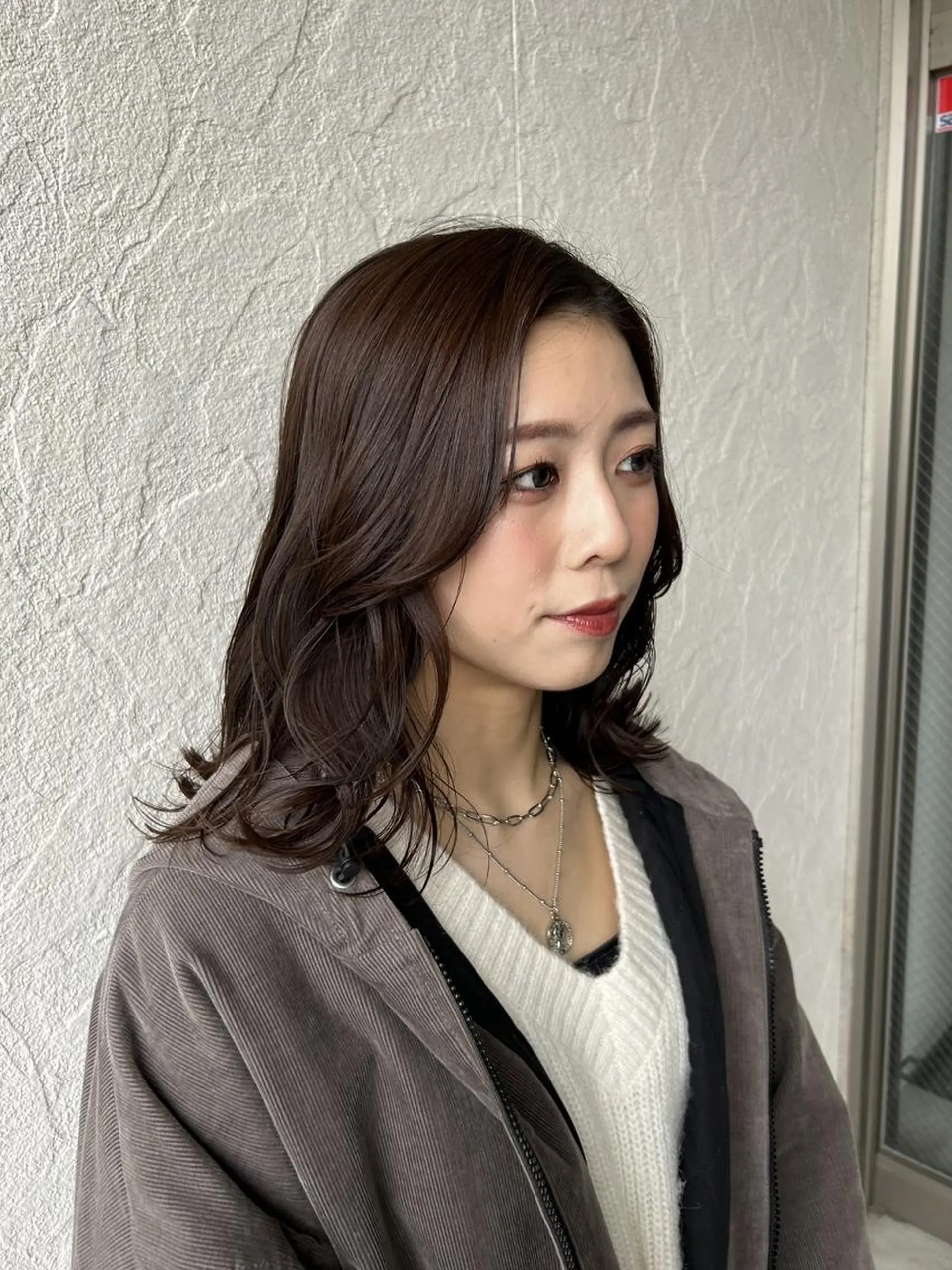 ミディアム カラー 透明感カラー 髪質改善/美髪 艶カラーLillyのヘアスタイル