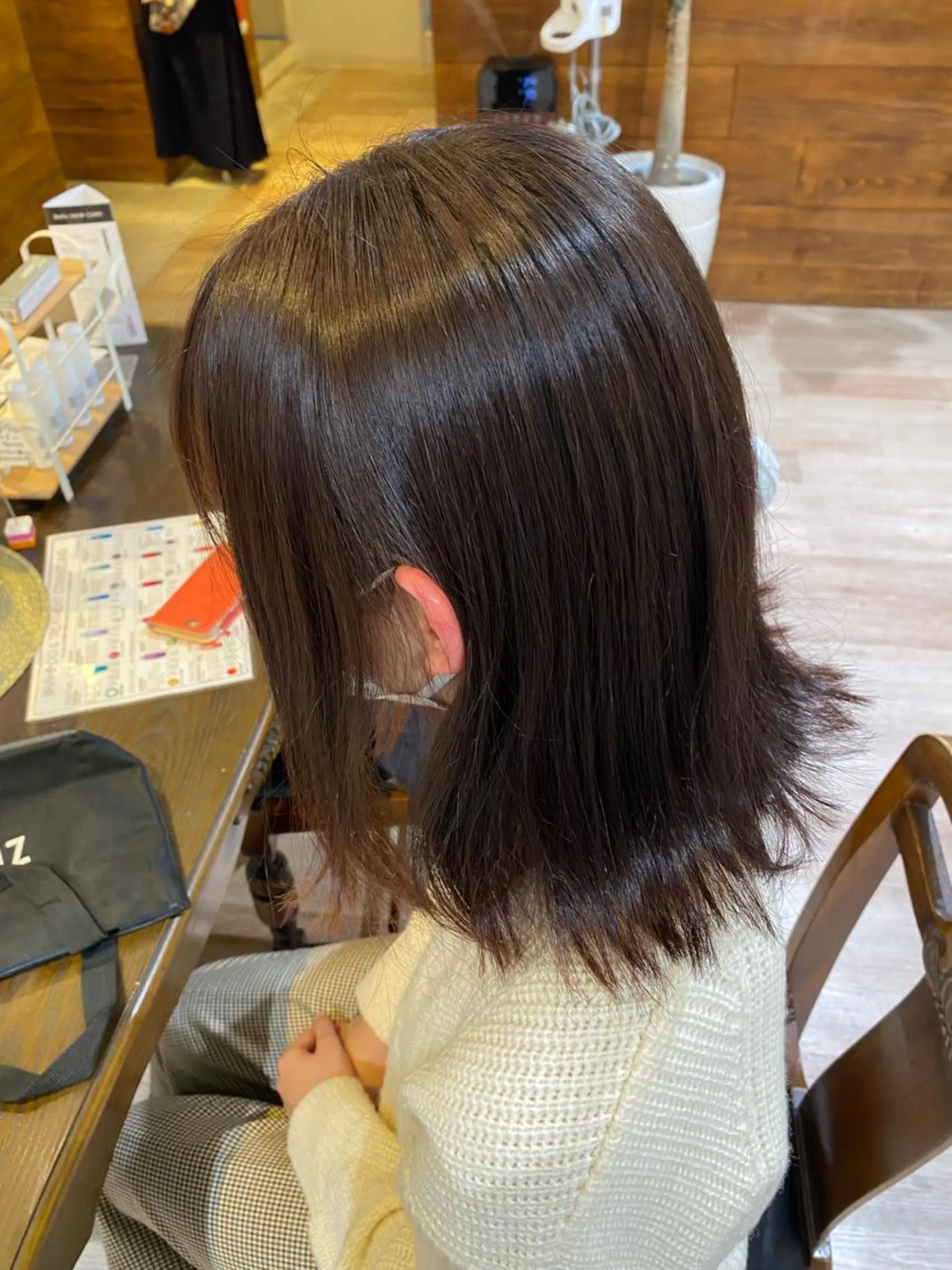 セミロング カラー niconail 🧣ayu 📍烏山のネイルデザイン