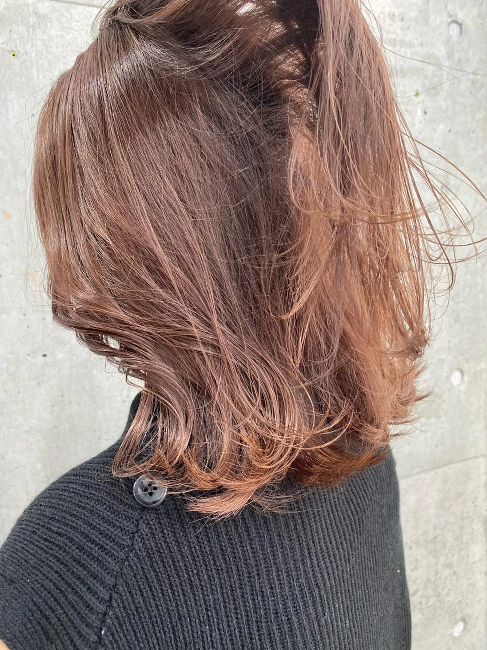 セミロング カラー ブラウンカラー ナチュラルブラウン ヘアカラー トリートメント 🤍柔らかhair 🤍Kazu 🐩のヘアスタイル