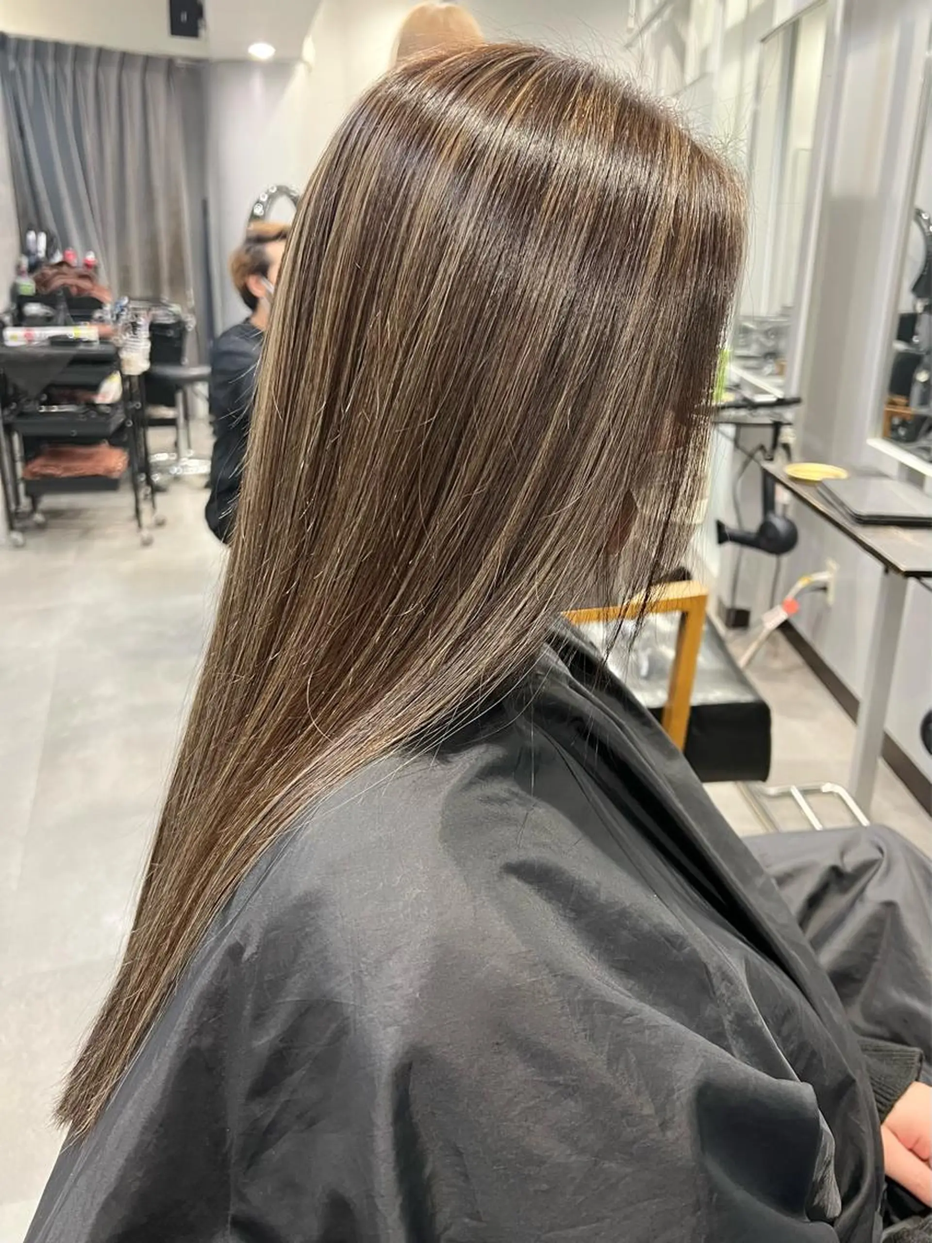 ロング ヘアカラー トリートメント KYOKO 【Bear】のヘアスタイル