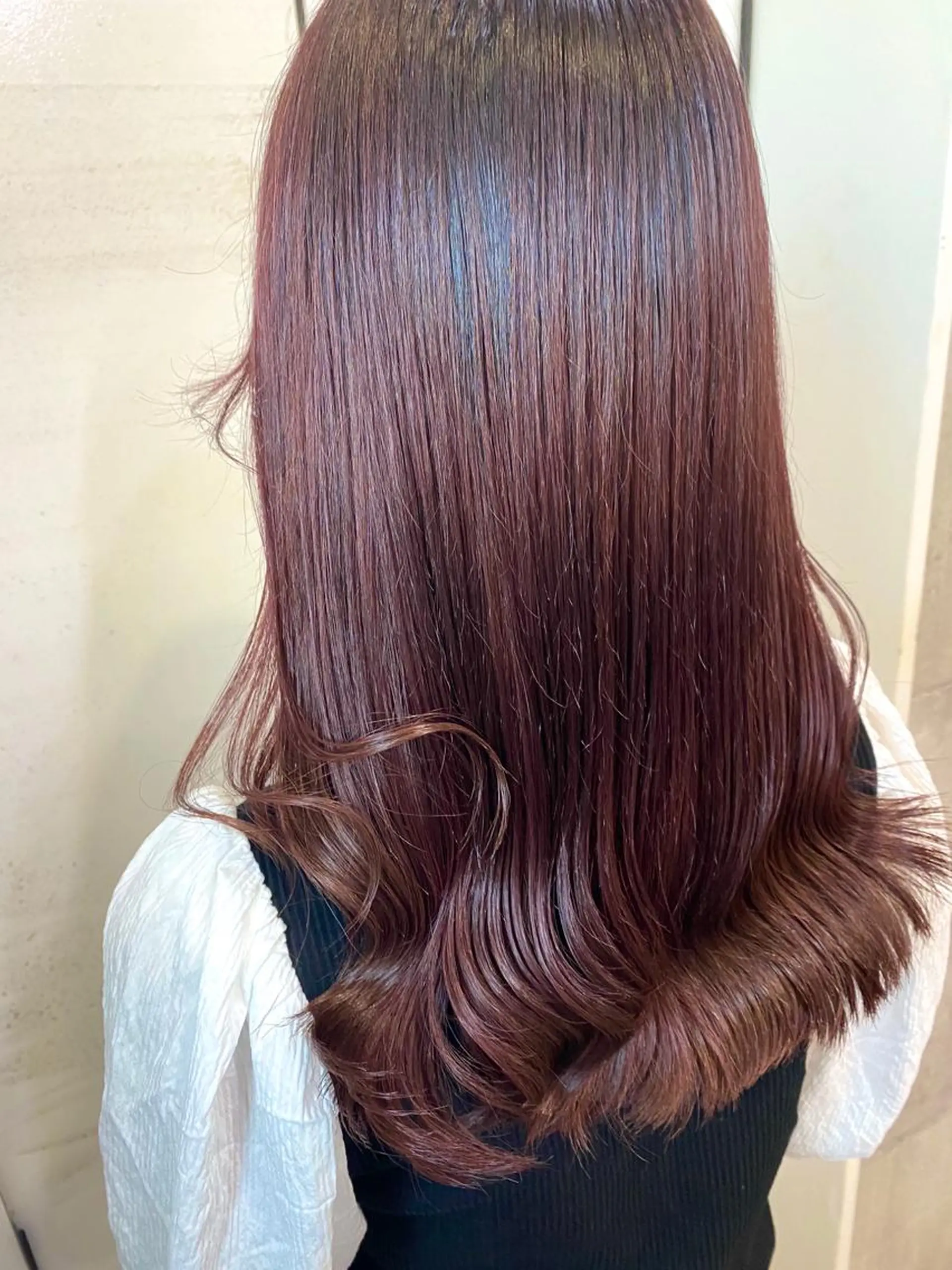 セミロング カット Zina西新 井上貴幸のヘアスタイル