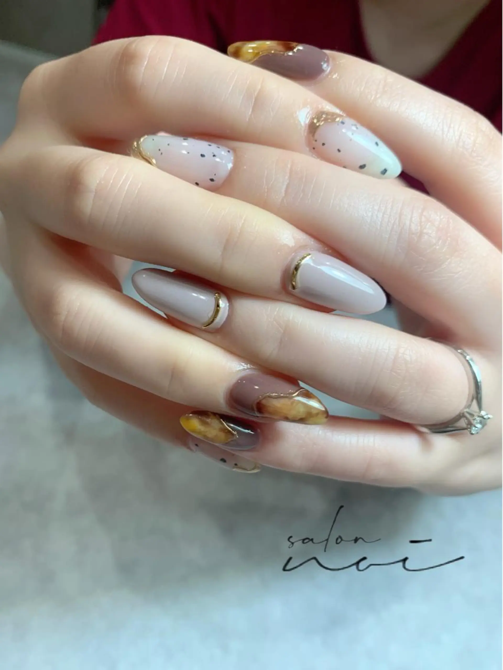 ネイル アートネイル ハンドネイル salon noiのネイルデザイン