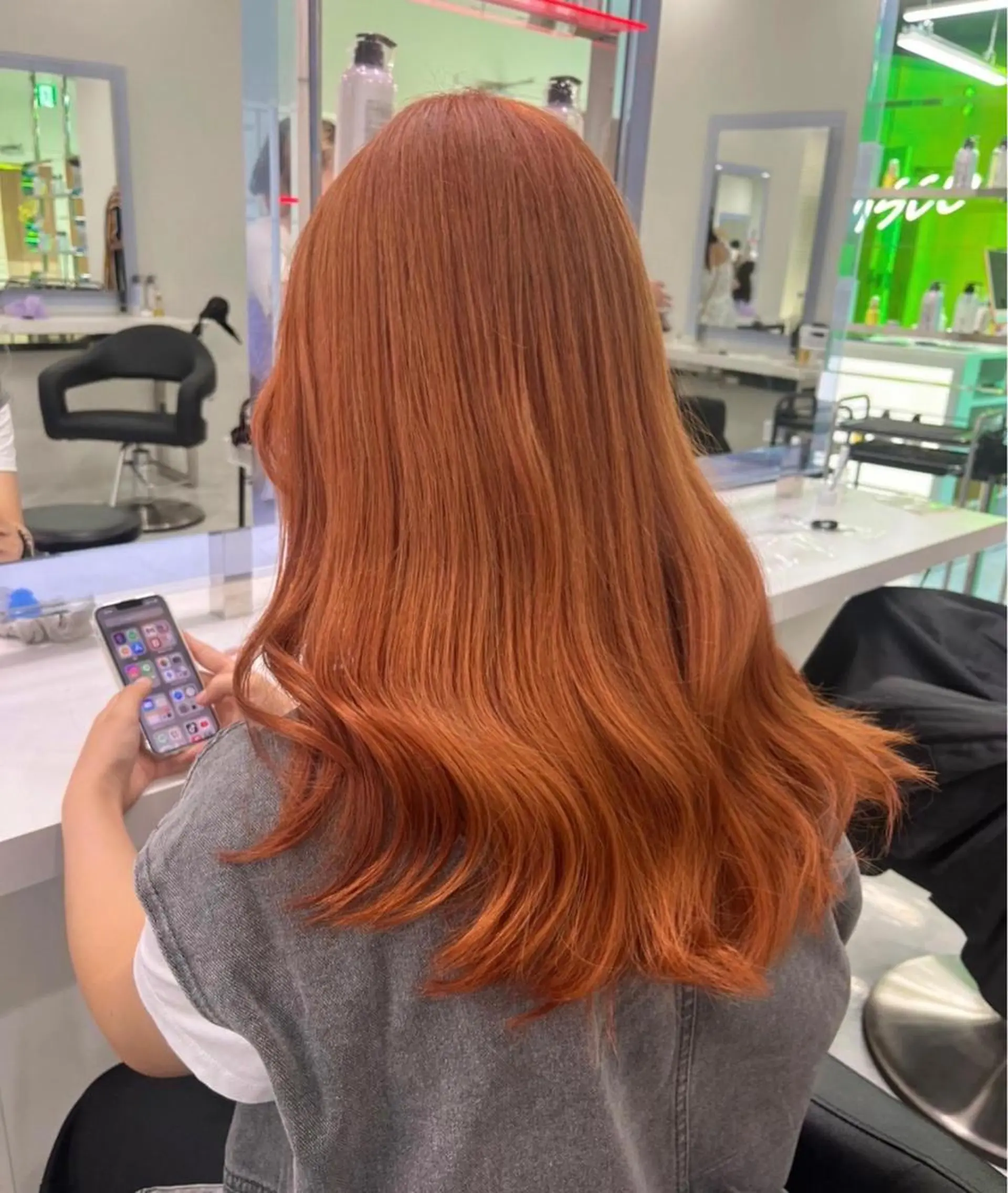 ミディアム ヘアカラー トリートメント ♡上品韓国髪♡ブラ ウン/SAYATOのヘアスタイル