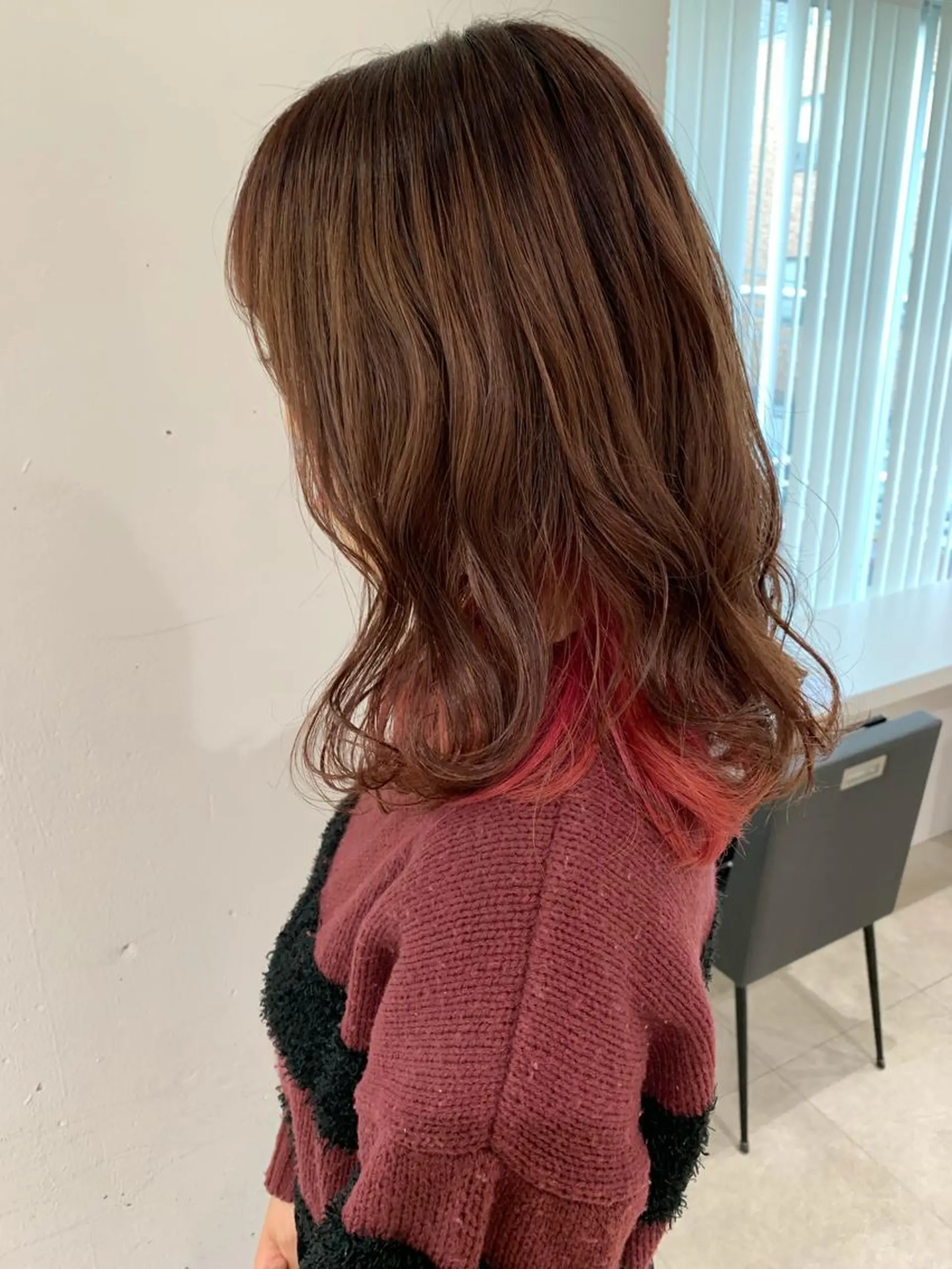 ミディアム ヘアアレンジ 似合わせカット 🫧透明感カラー/ ボブ/小笠原汐海🪽のヘアスタイル