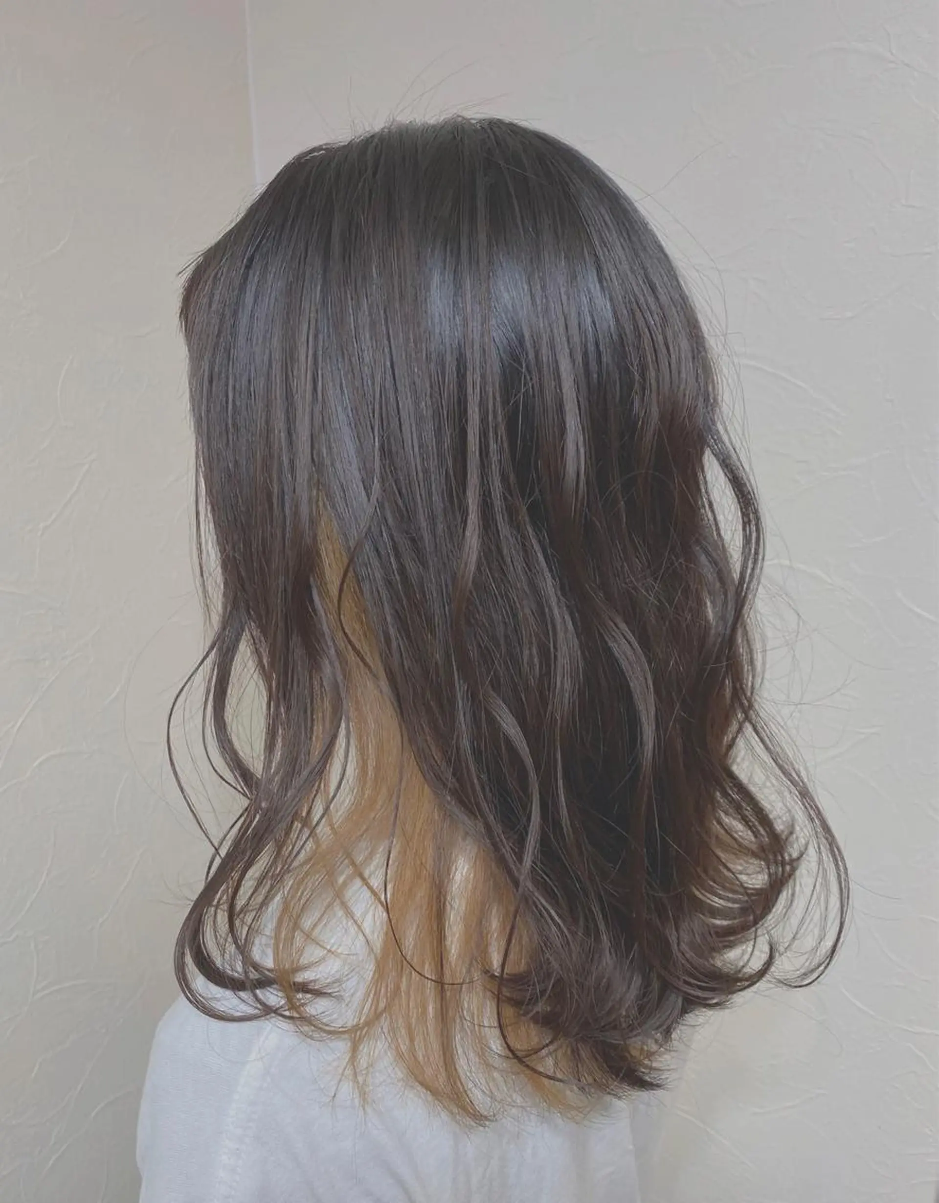 セミロング カラー ヘアカラー トリートメント 💜 MINORI💜のヘアスタイル