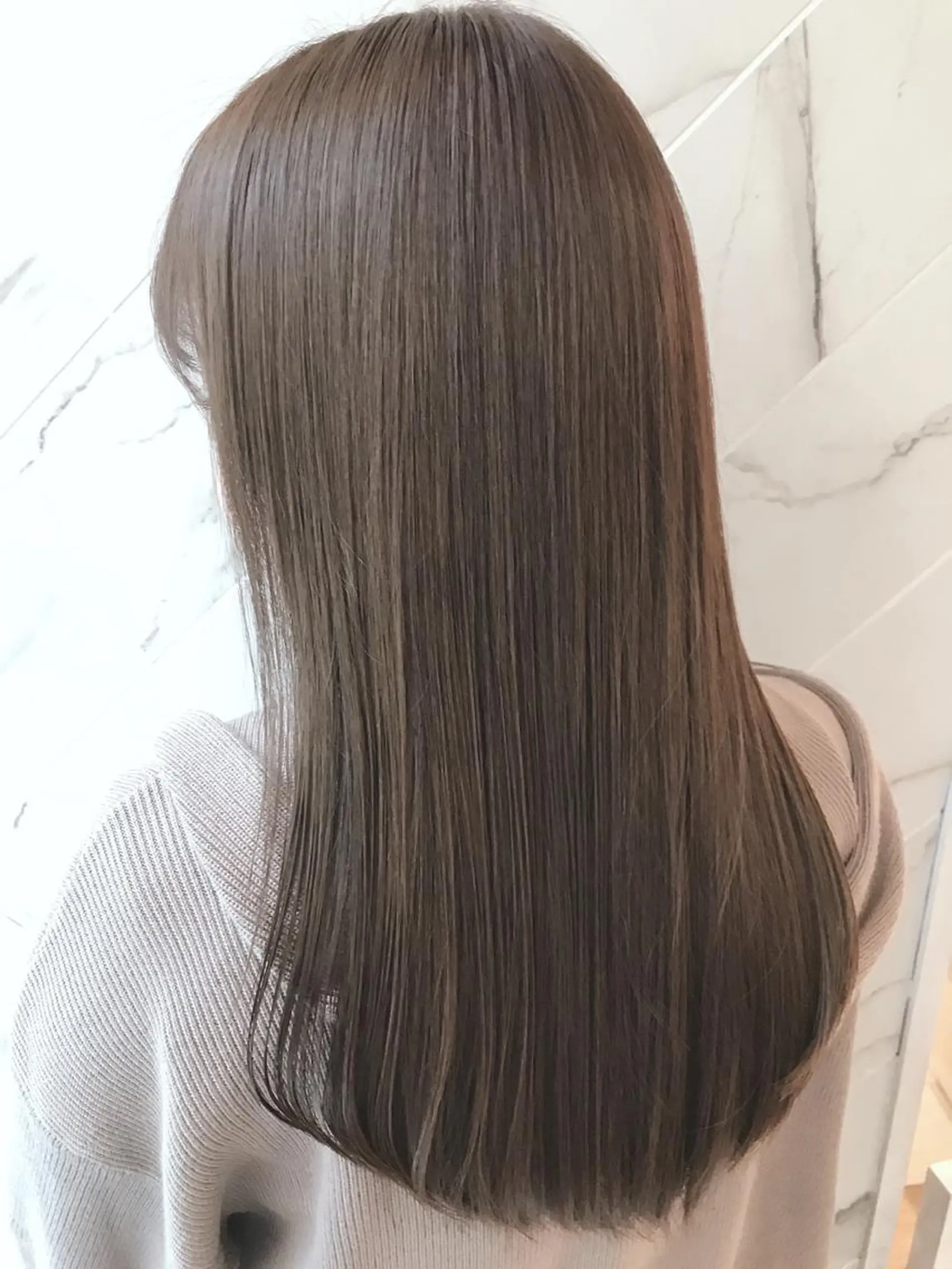 ロング 髪質改善 トリートメント パーソナルカラー骨格 顔タイプ　川野龍一のヘアスタイル