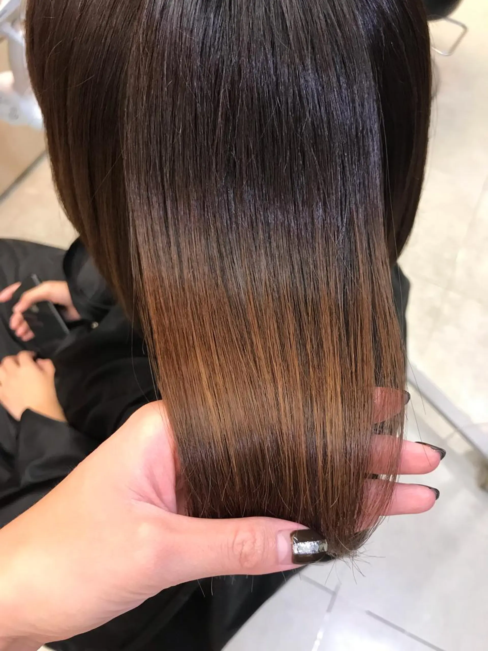 セミロング 髪質改善 トリートメント 酸熱トリートメント 顔まわり‎🤍小顔 カット🤍みさきのヘアスタイル