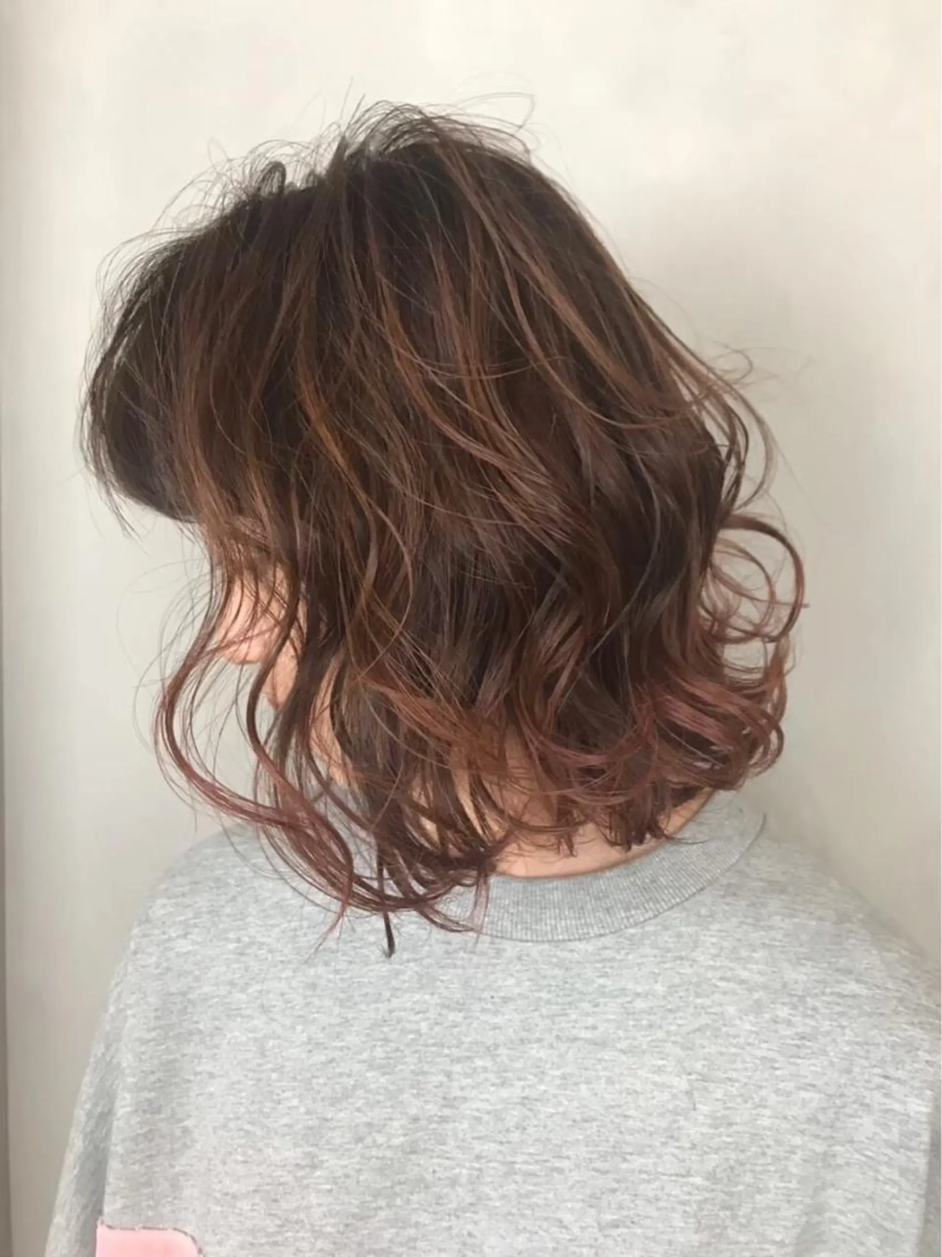 ミディアム カラー BROCANTE立川 karasawa.nのヘアスタイル