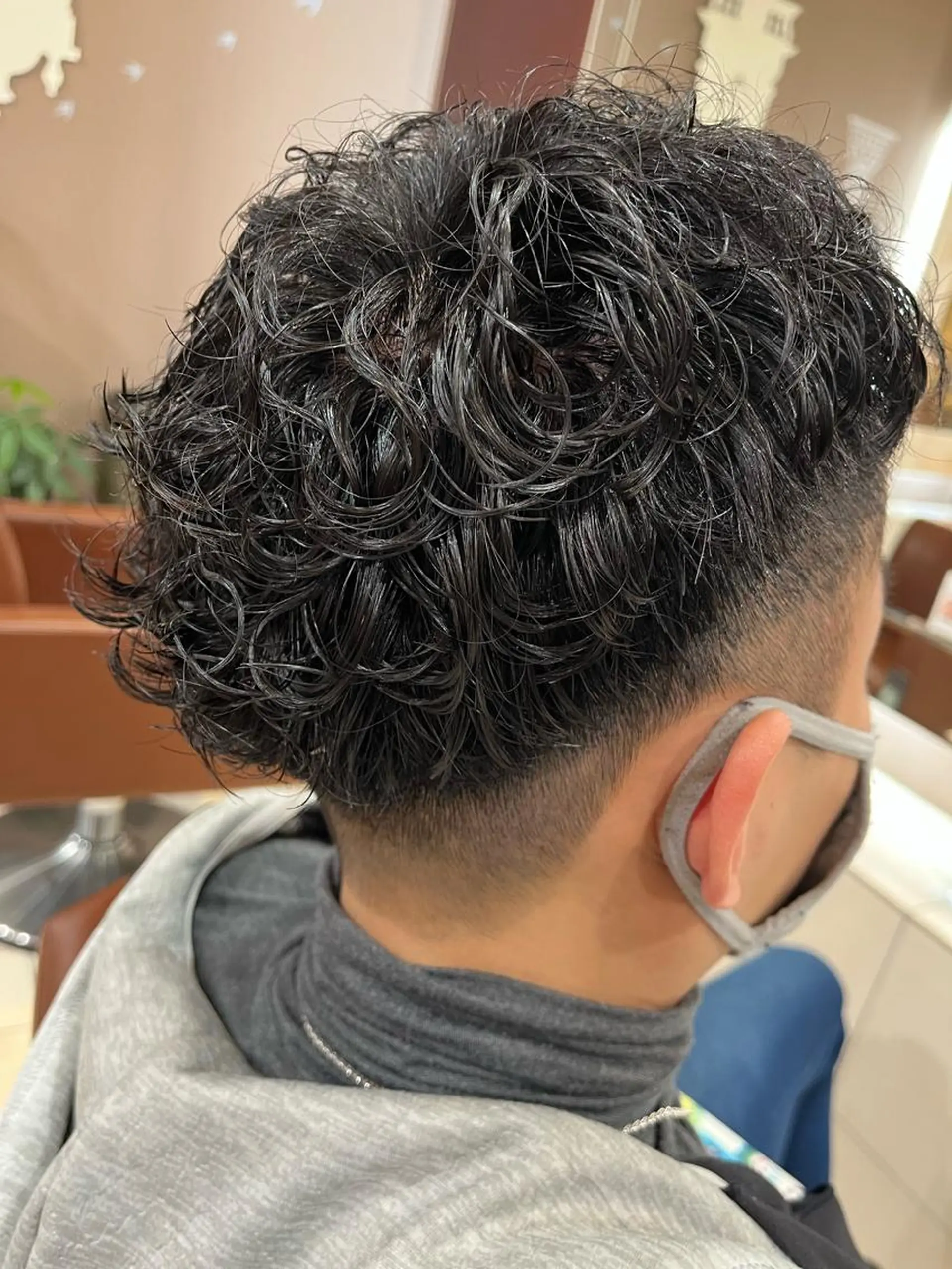 パーマ メンズ ハイトーンカラー🩵 耳ツボジュエリー👂のその他イメージ