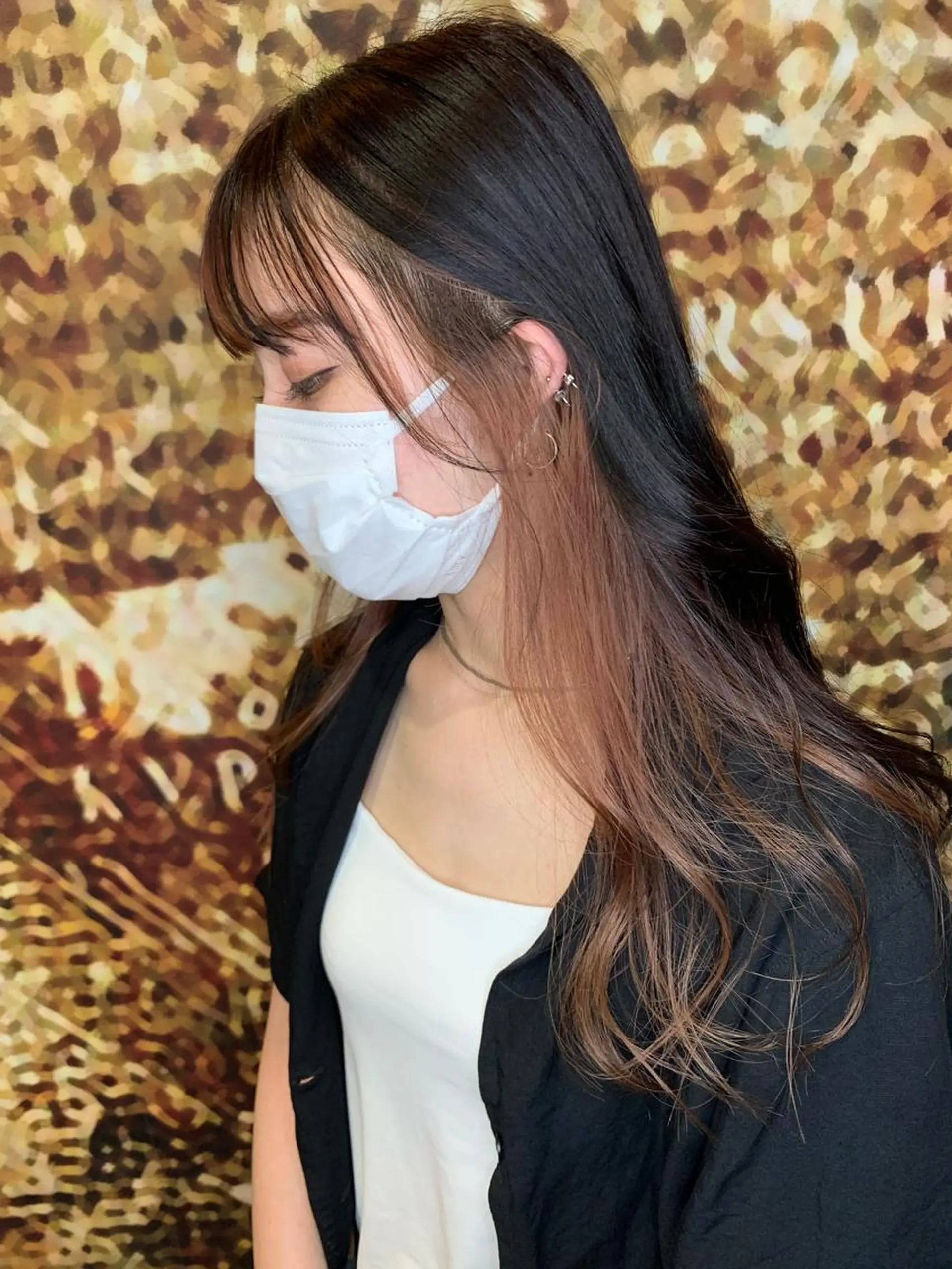 ロング カット ヘアカラー トリートメント Welila by haku所属・yoshihara yuukiのヘアスタイル