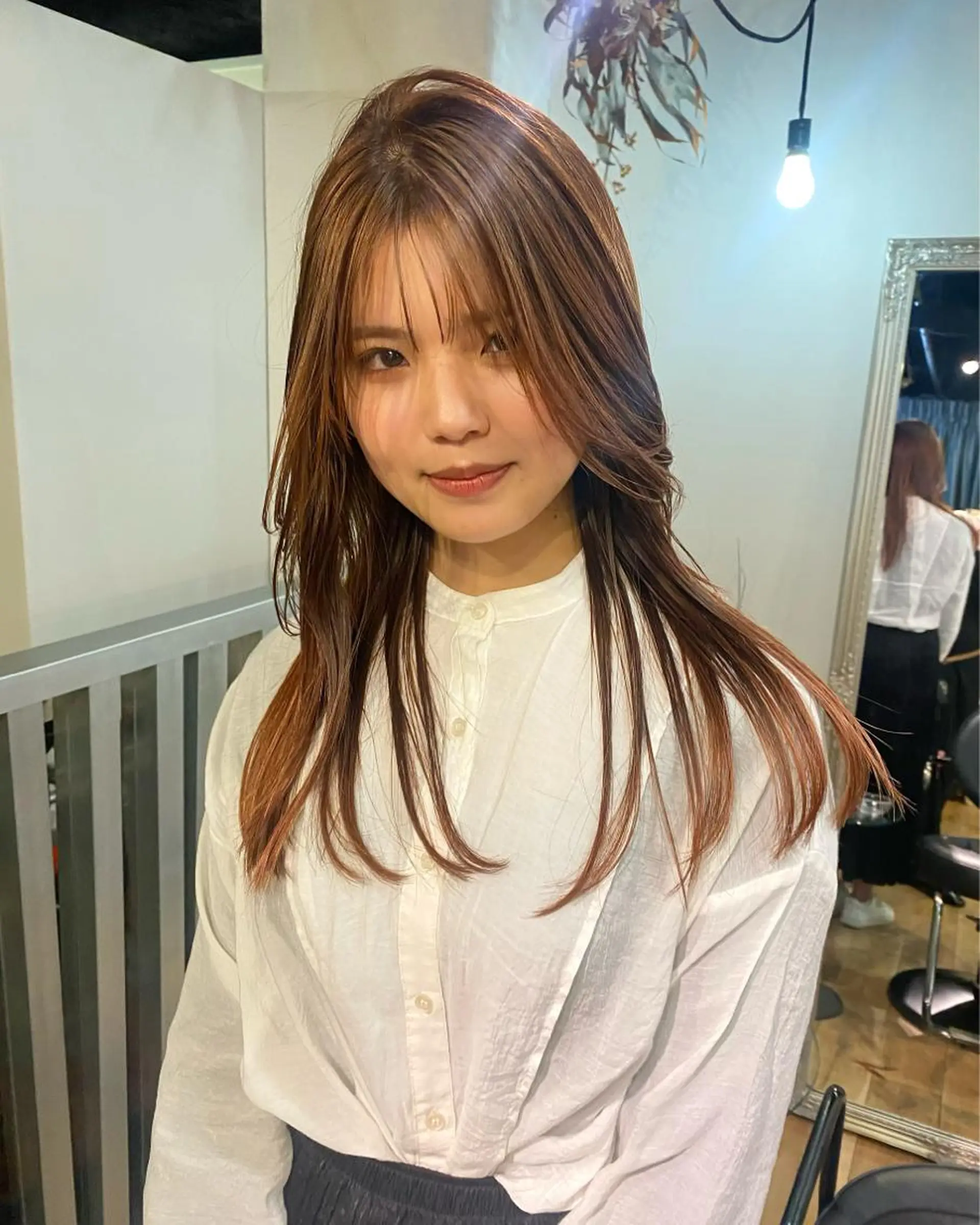 ミディアム カラー ヘアアレンジ 撮影モデル募集 🦋soemikaのヘアスタイル