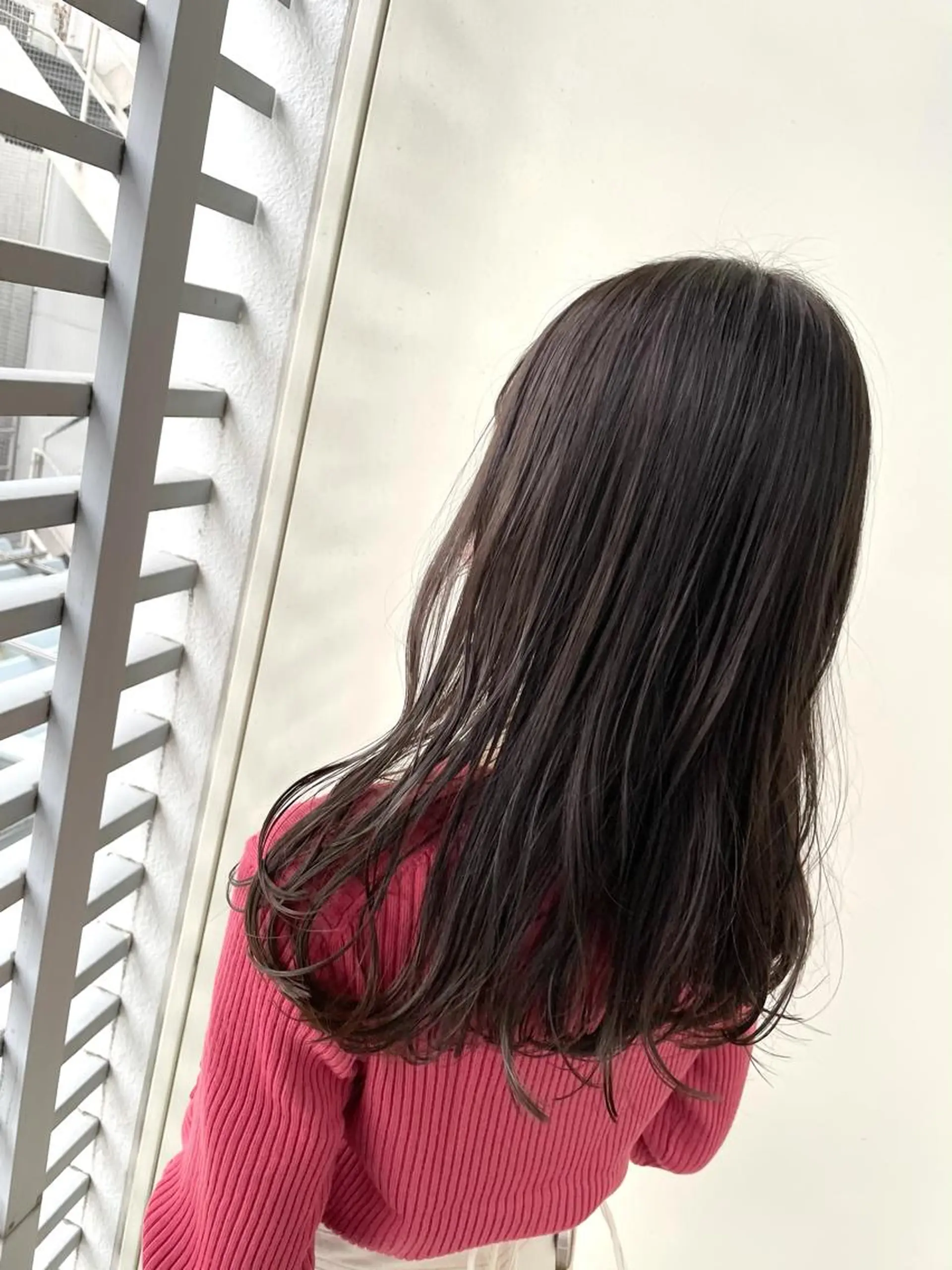 セミロング カラー 荒木 康太のヘアスタイル