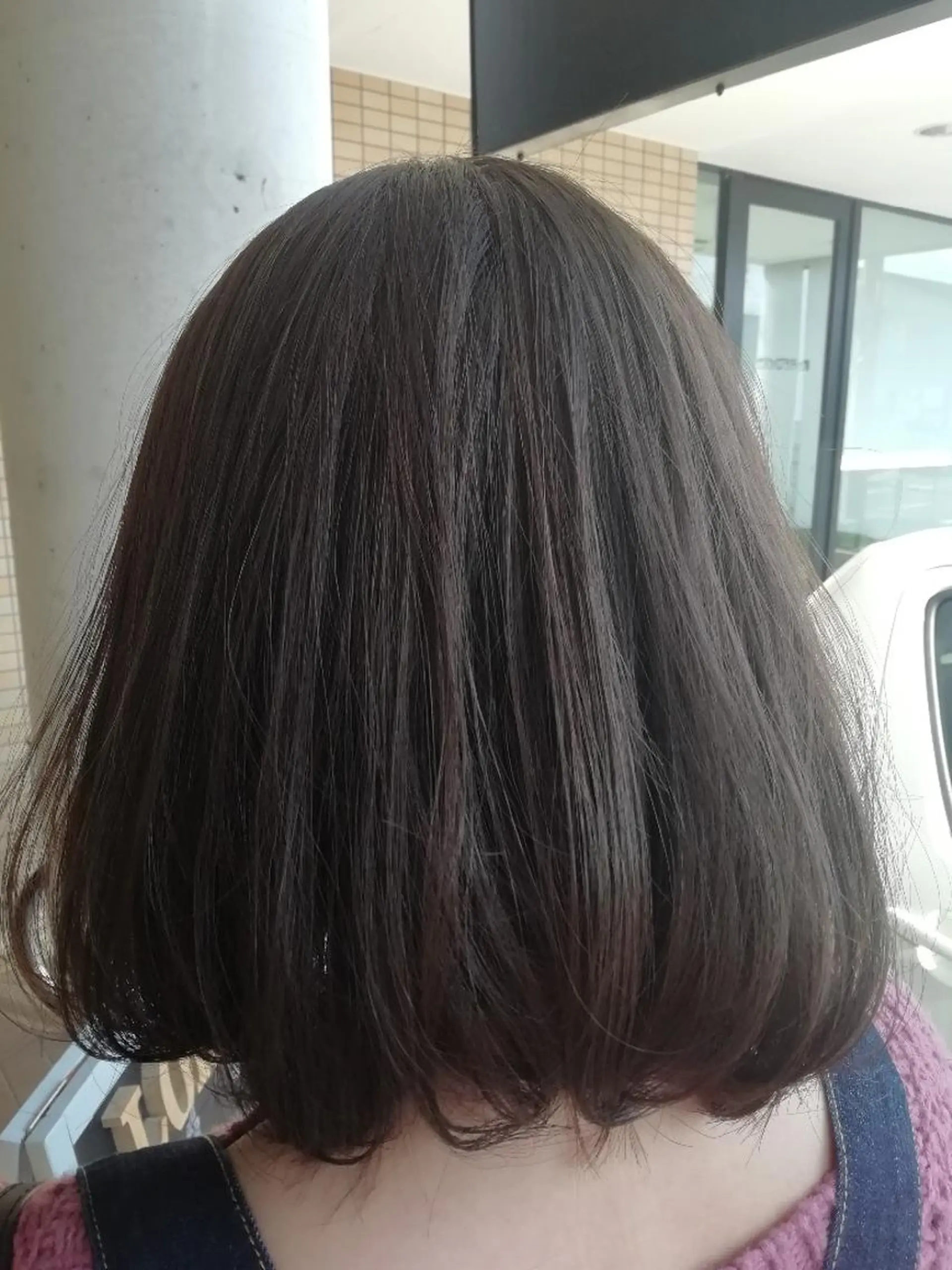 カラー ベージュカラー オリーブベージュ 堀 望美のヘアスタイル