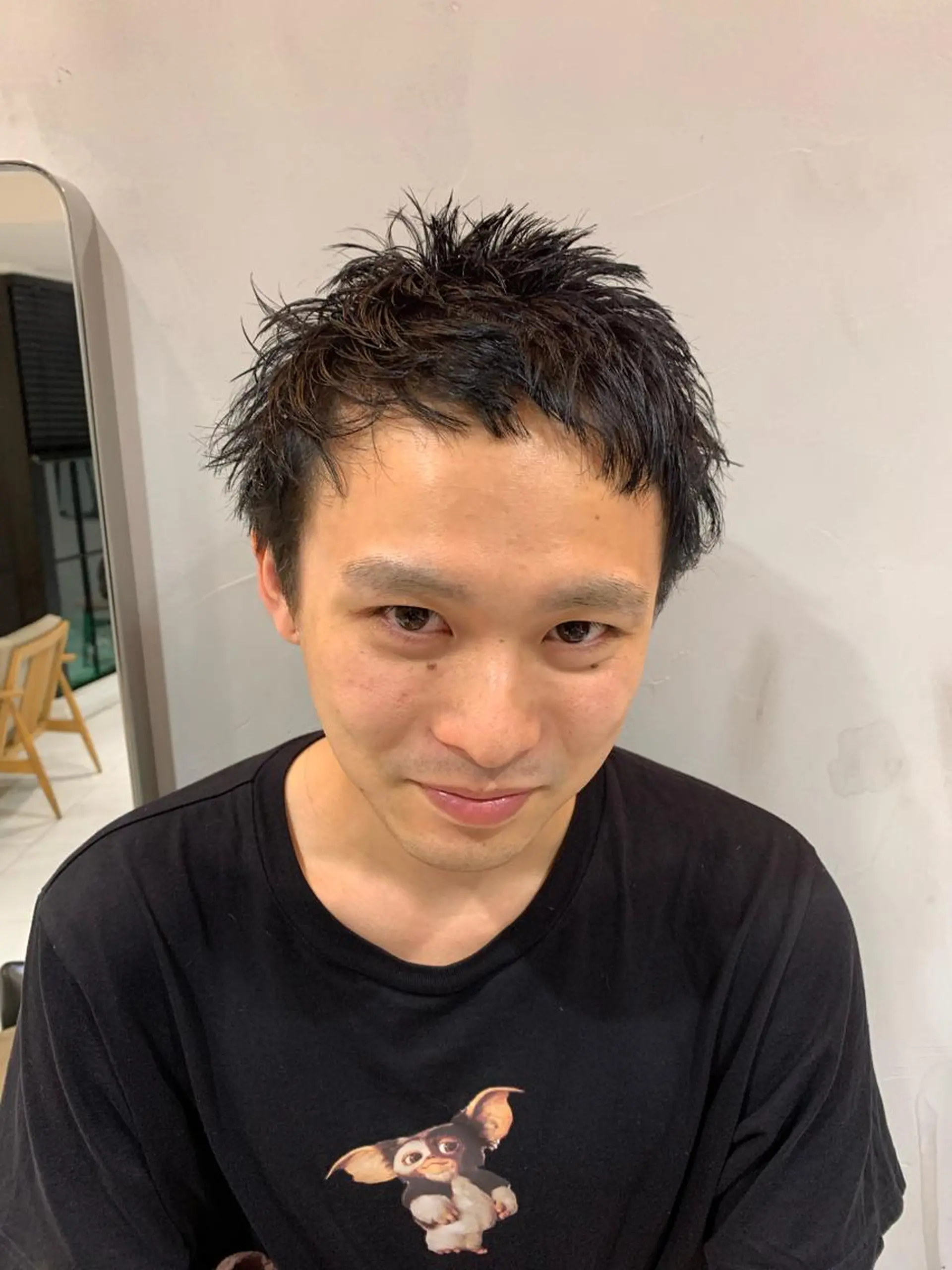 ショート メンズ チバ タクミのヘアスタイル