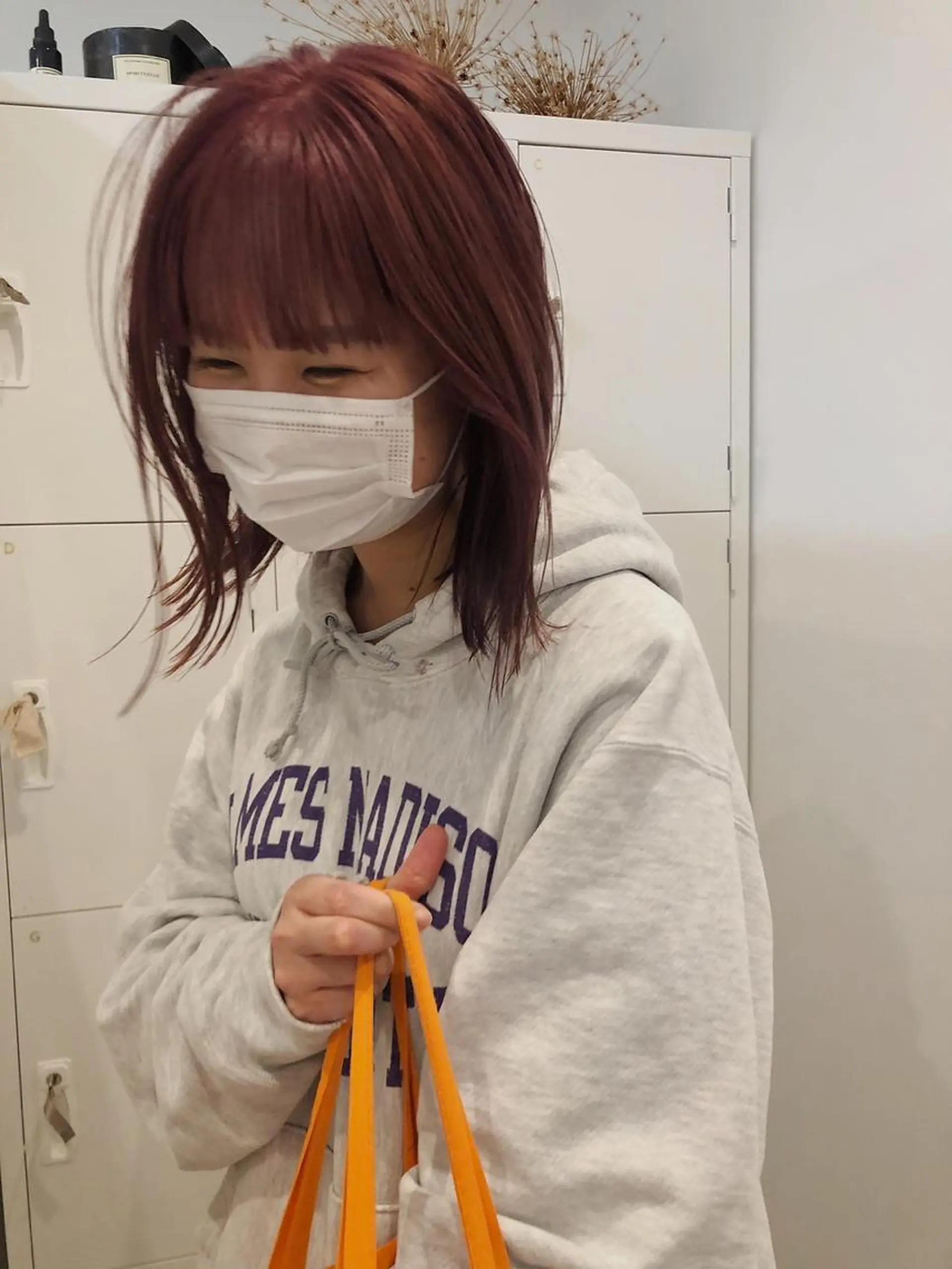 ミディアム カラー ベージュカラー ブリーチ ケアブリーチ ダブルカラー ハイトーンカラー kakeru/ボブ パーマ/レイヤーのヘアスタイル