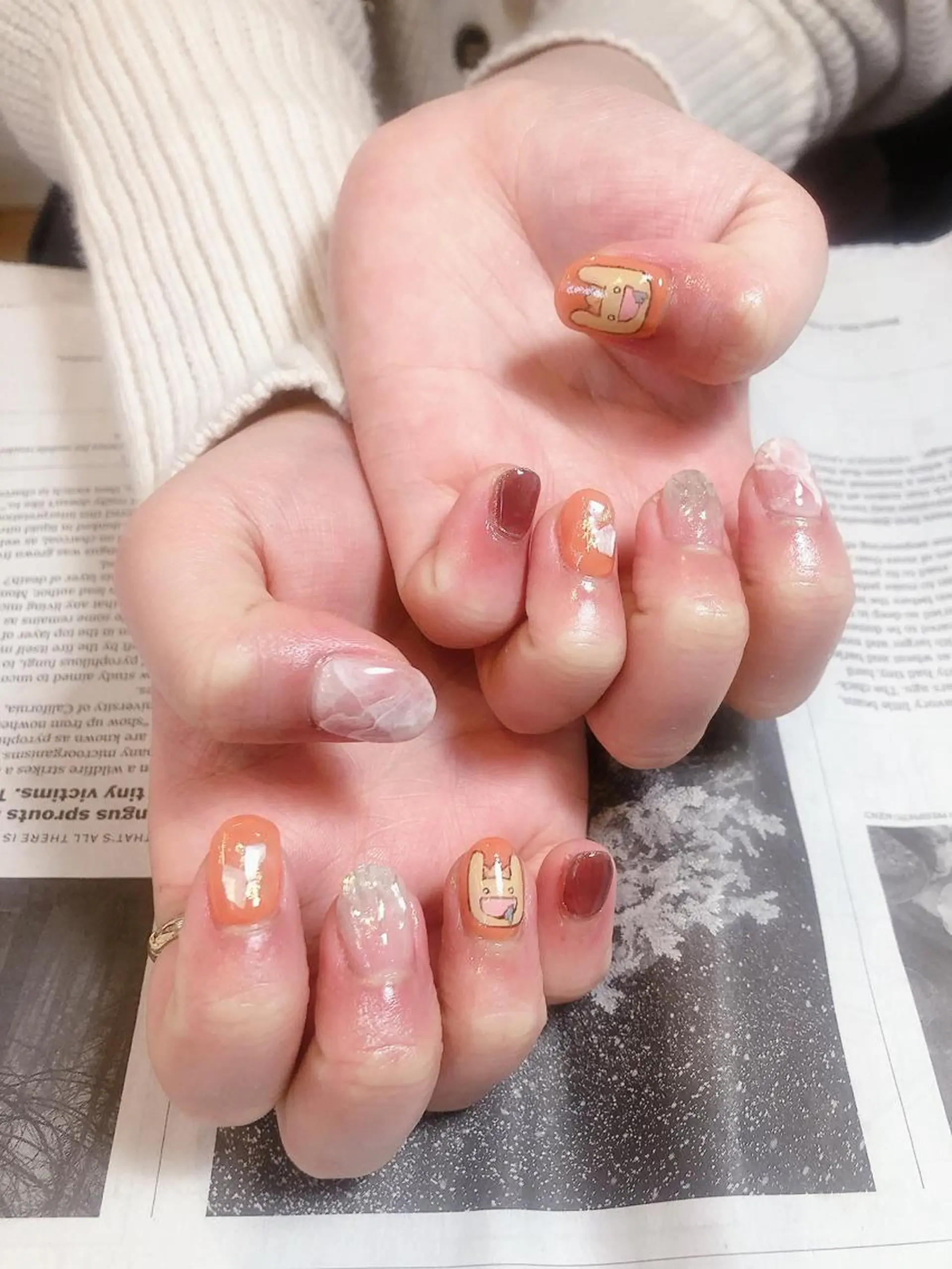 ネイル ハンドネイル プライベートサロン loveyのネイルデザイン