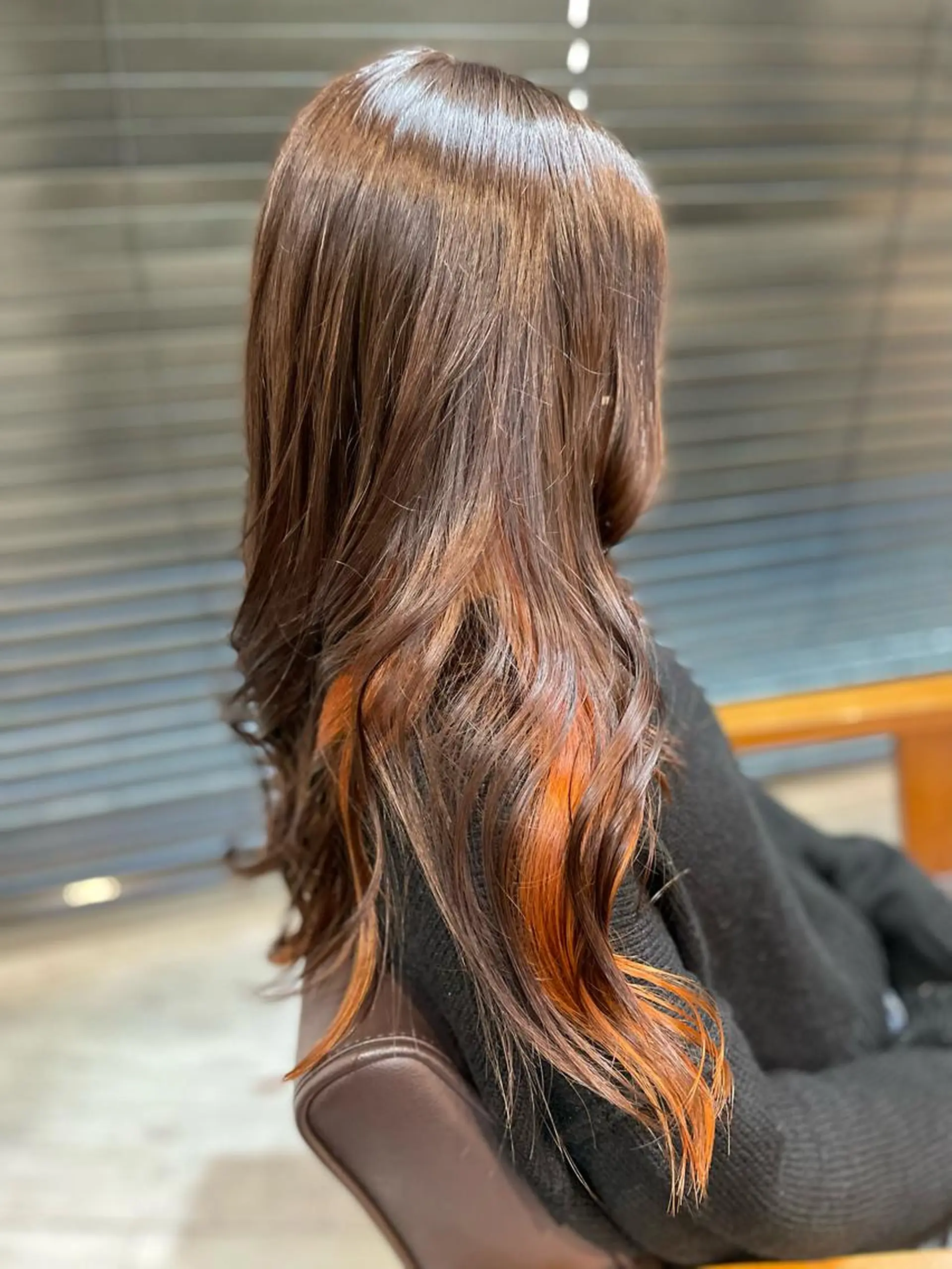 ロング カラー 柏/春日竜次 /髪質改善縮毛矯正のヘアスタイル