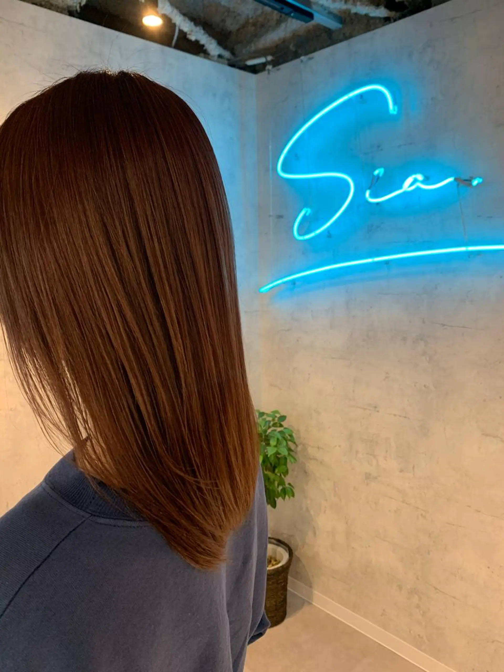 ミディアム カラー ヘアアレンジ カット ヘアカラー トリートメント Sia中野新橋 『JUNYA』のヘアスタイル