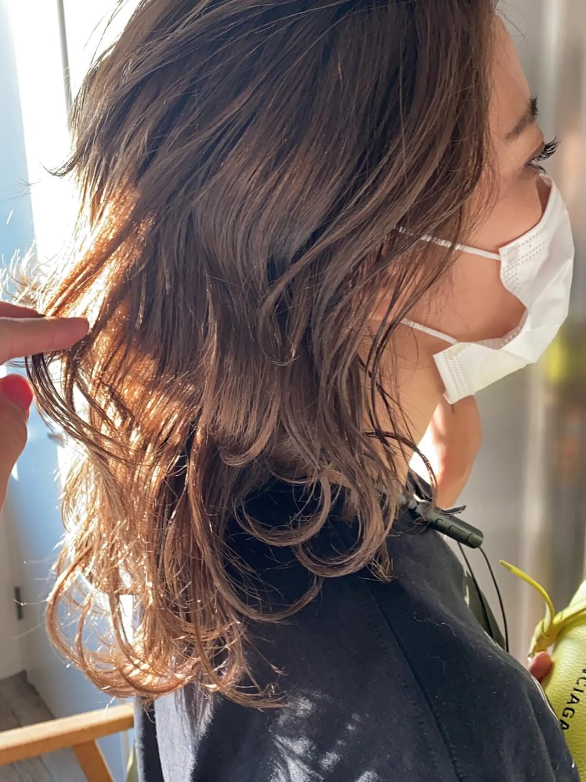 セミロング くびれヘア 顔周りカット 小顔カット トリートメント 【1日2名様限定】 AFLOAT白川雄副のヘアスタイル