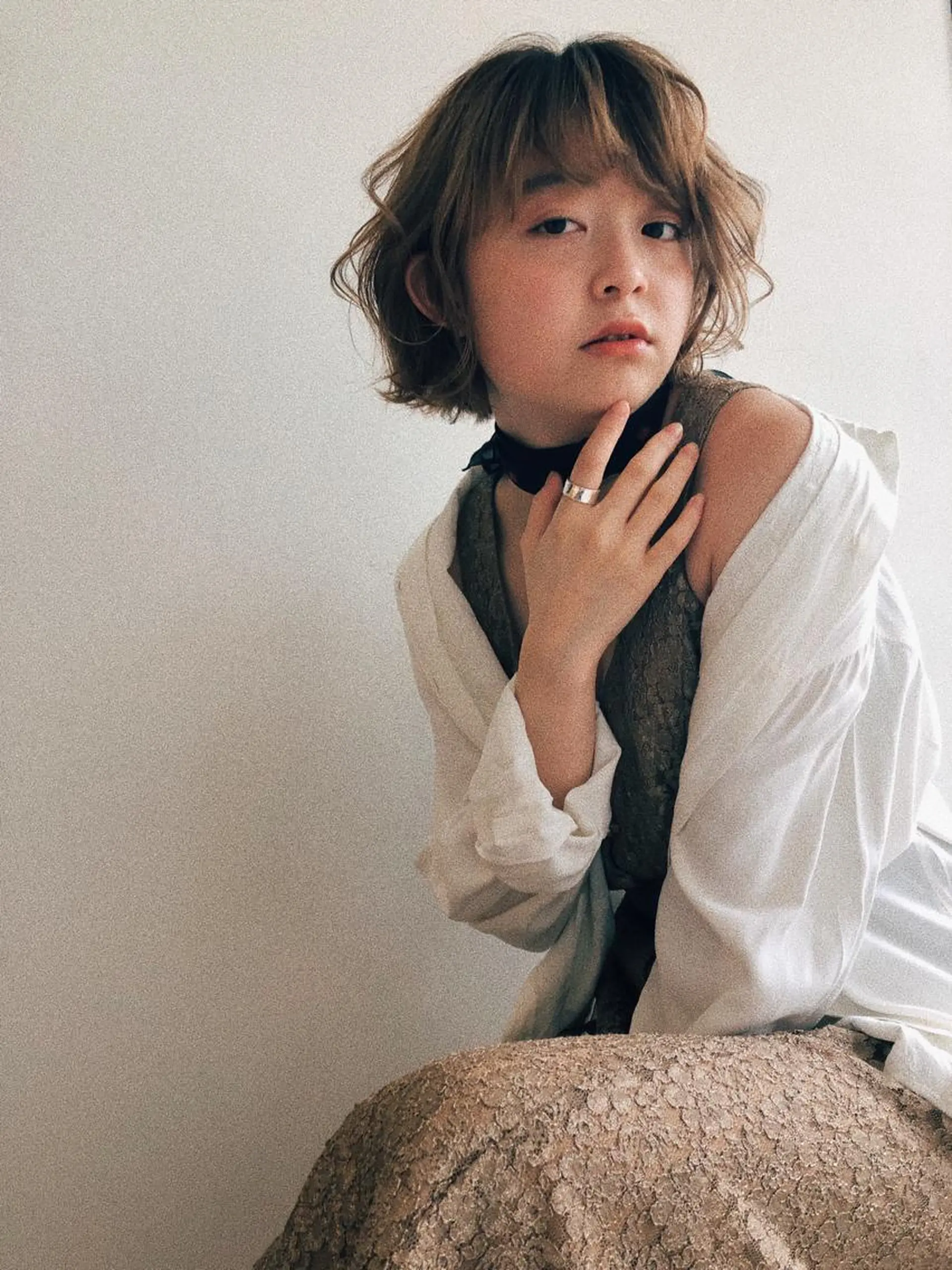 ミディアム ボブ/レイヤー 🌟梅田盛一🌟のヘアスタイル