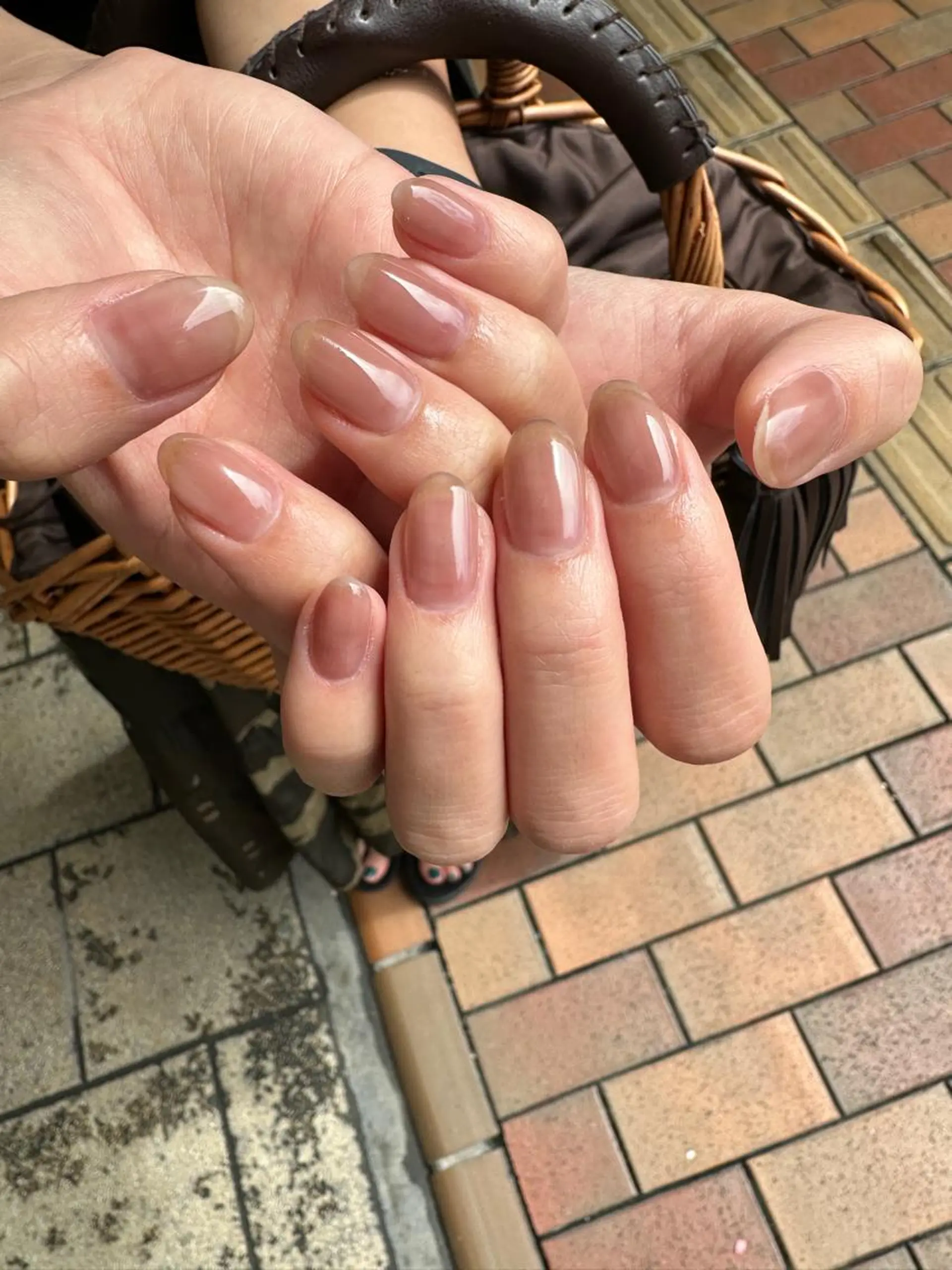 ネイル クリアネイル 夏ネイル ハンドネイル フットネイル nailsalon ∞ ﾐｶﾅﾙ ∞のネイルデザイン