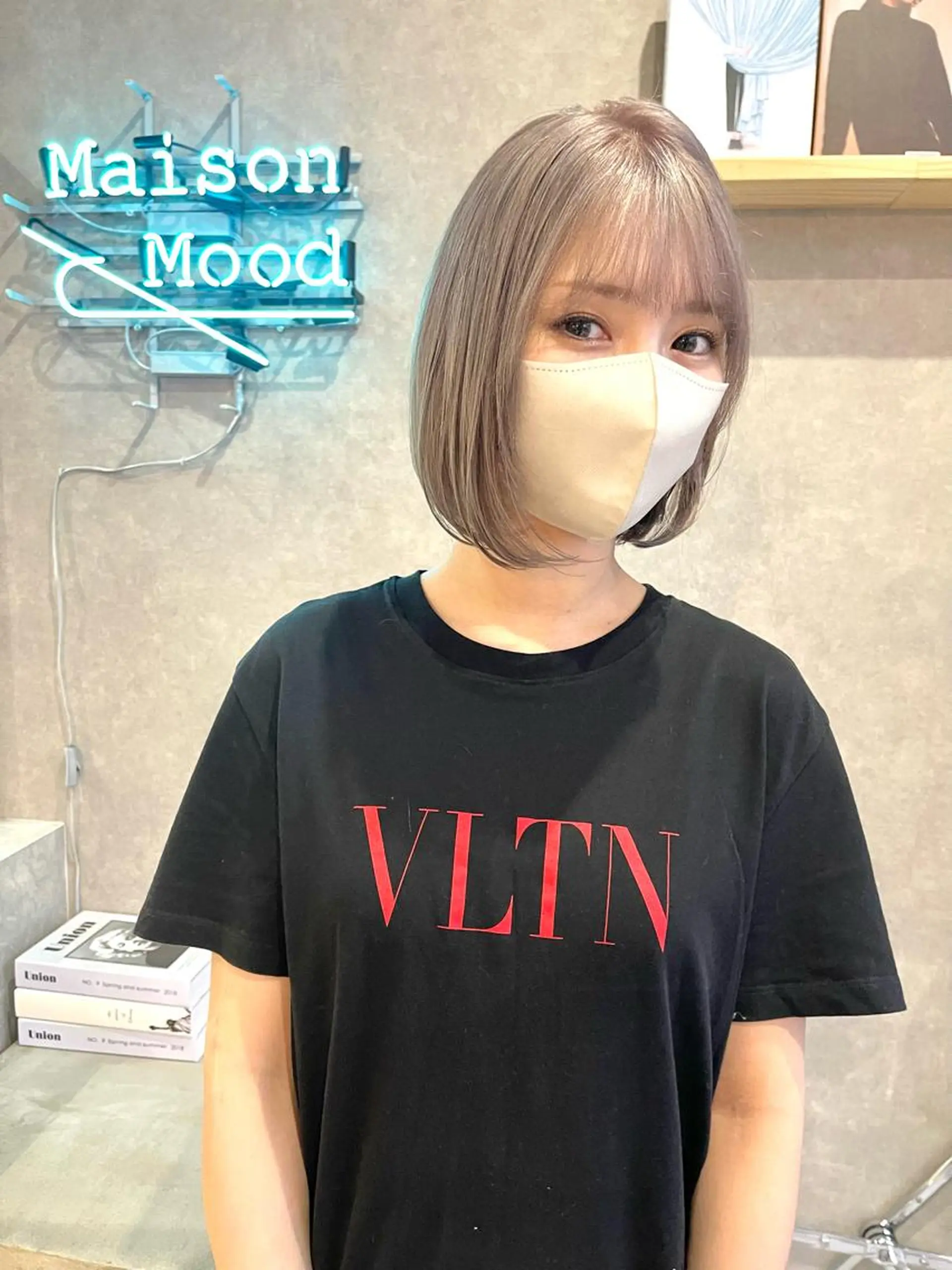 ショート カラー カット ヘアカラー トリートメント 一ノ瀬 暁のヘアスタイル