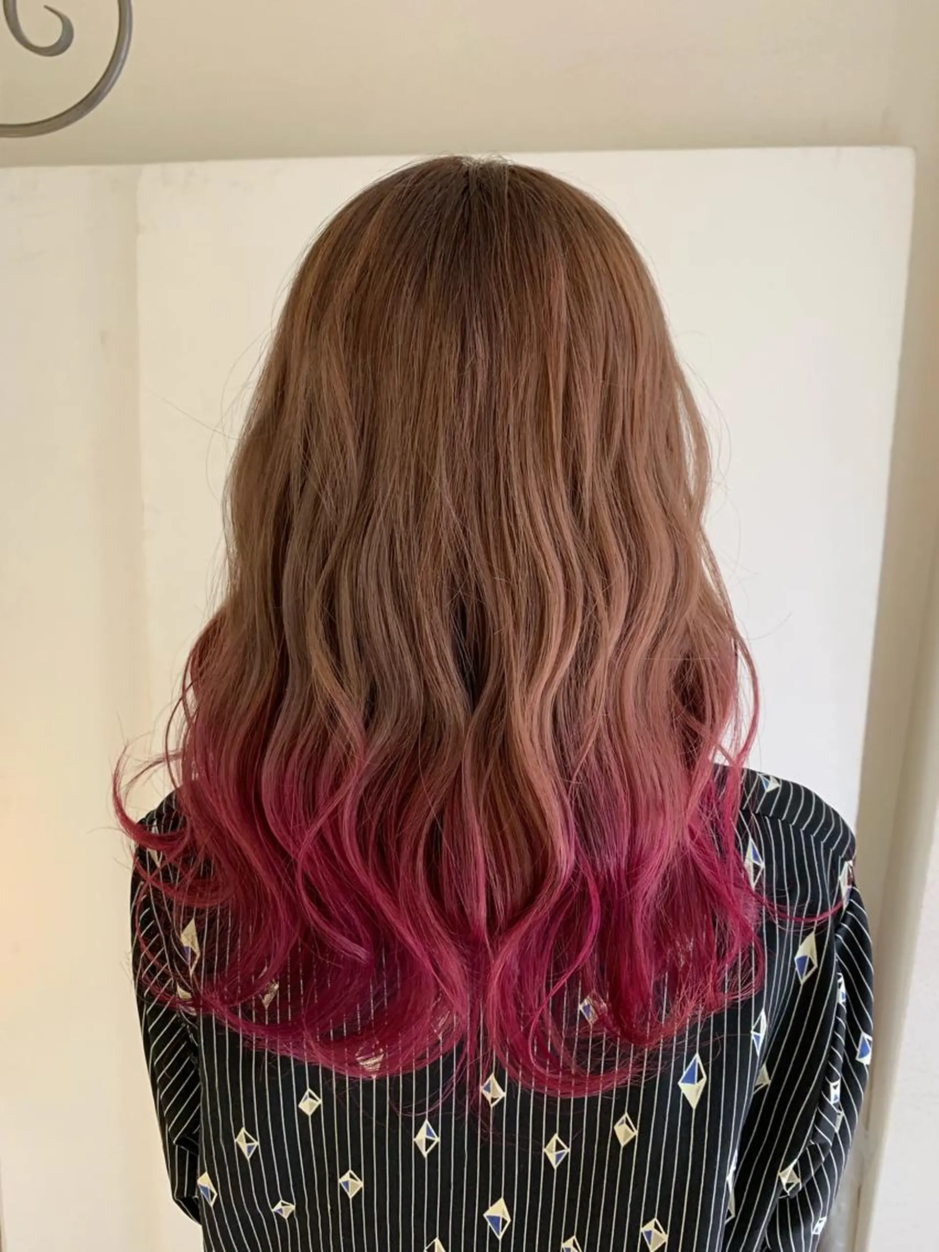 ミディアム カラー 渡辺 健太のヘアスタイル