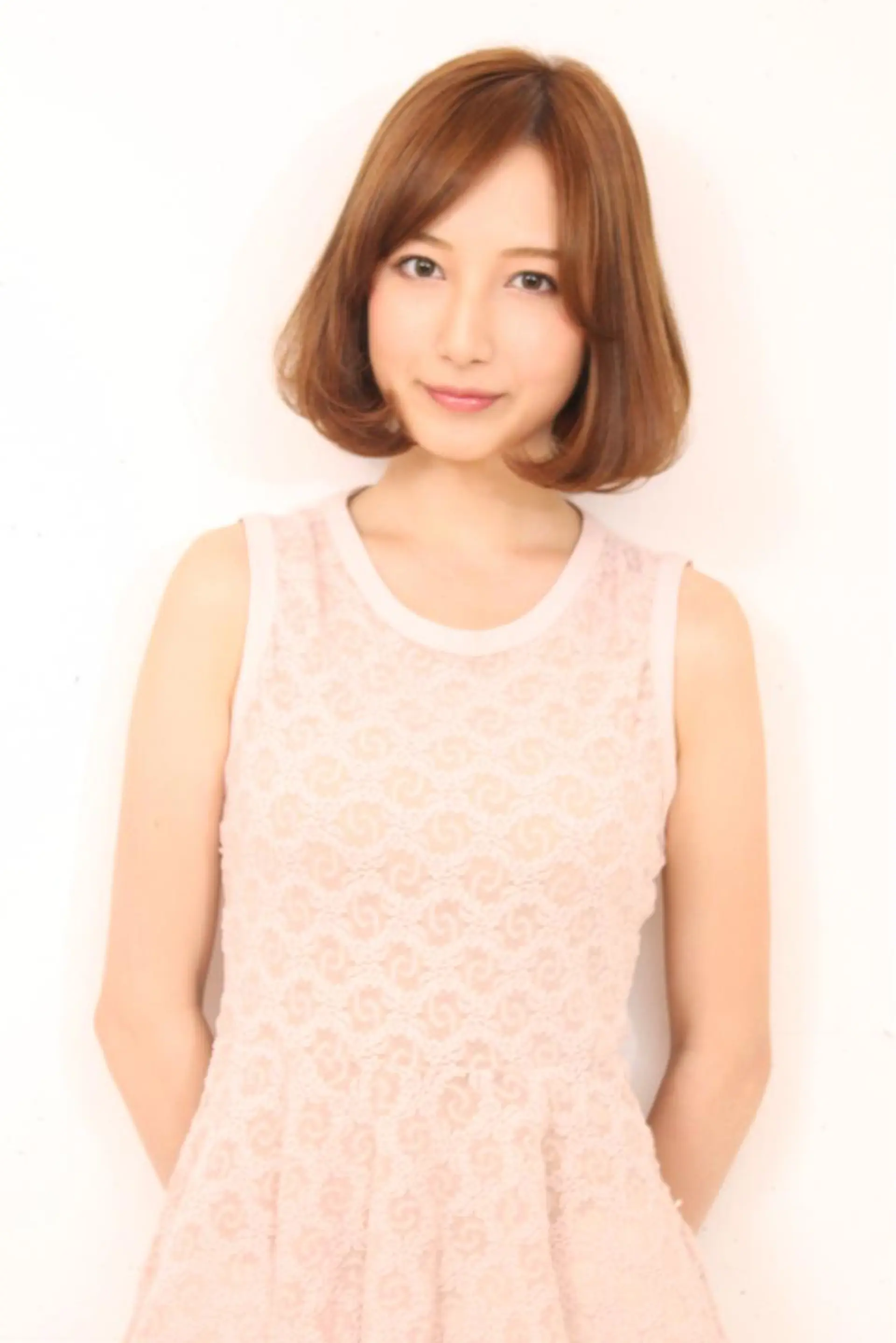 ショート ミディアム カラー パーマ ボブ 青木 茂樹⭐️ 透明感カラーのヘアスタイル