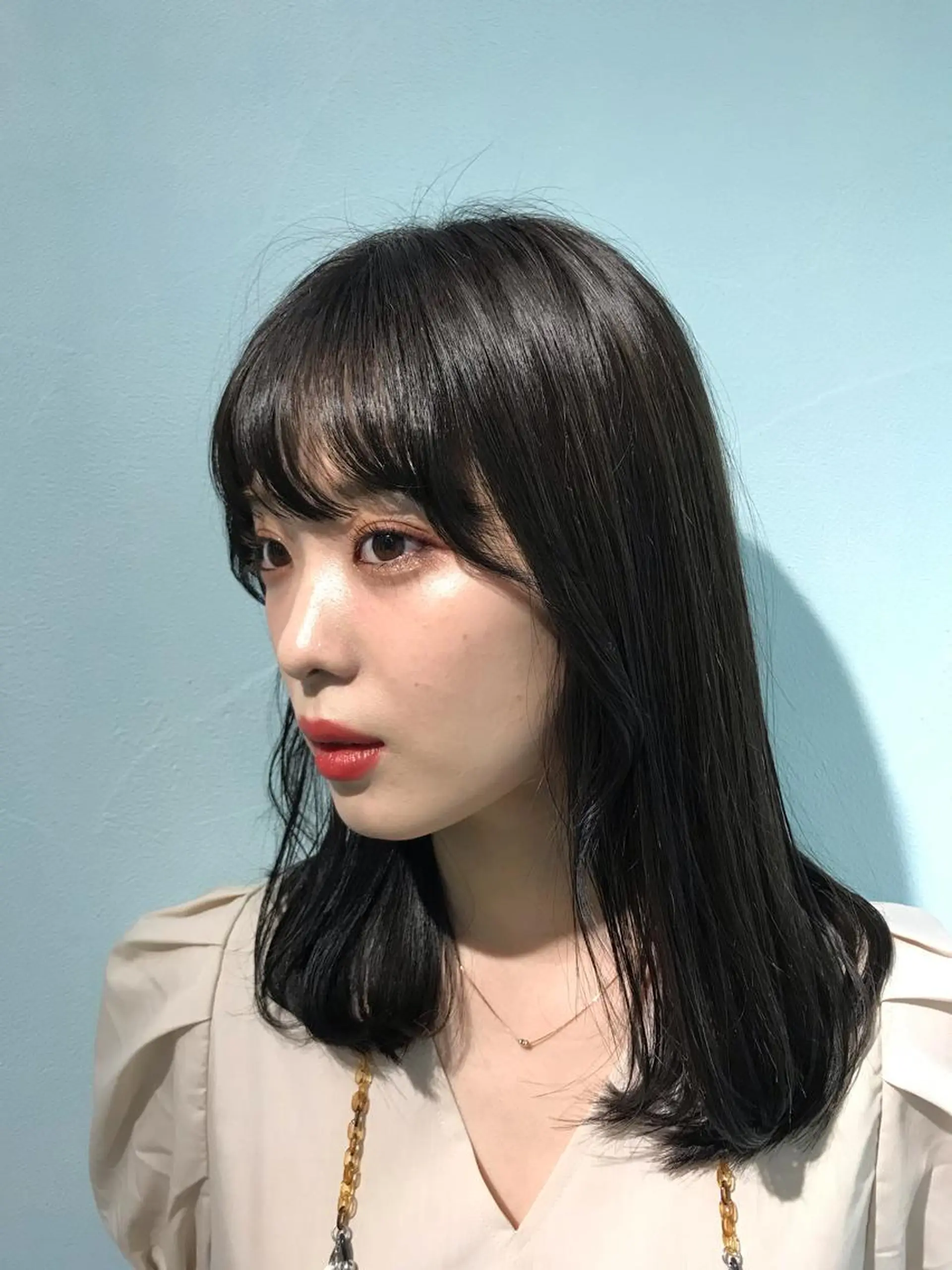 ミディアム カラー 🧸ミルクティー🧸 kousei🧸のヘアスタイル