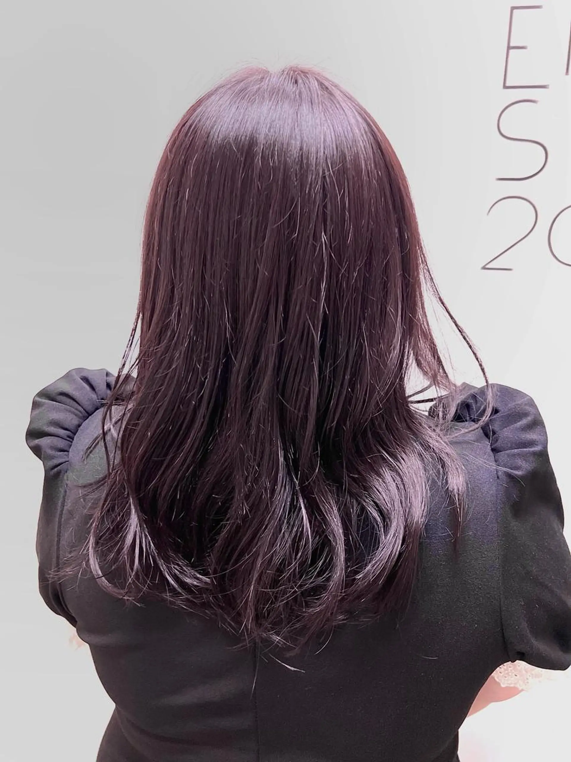 ロング カラー バイオレットカラー カット ヘアカラー 🦋.*˚オタク美容 師アキバノノカ🦋のヘアスタイル