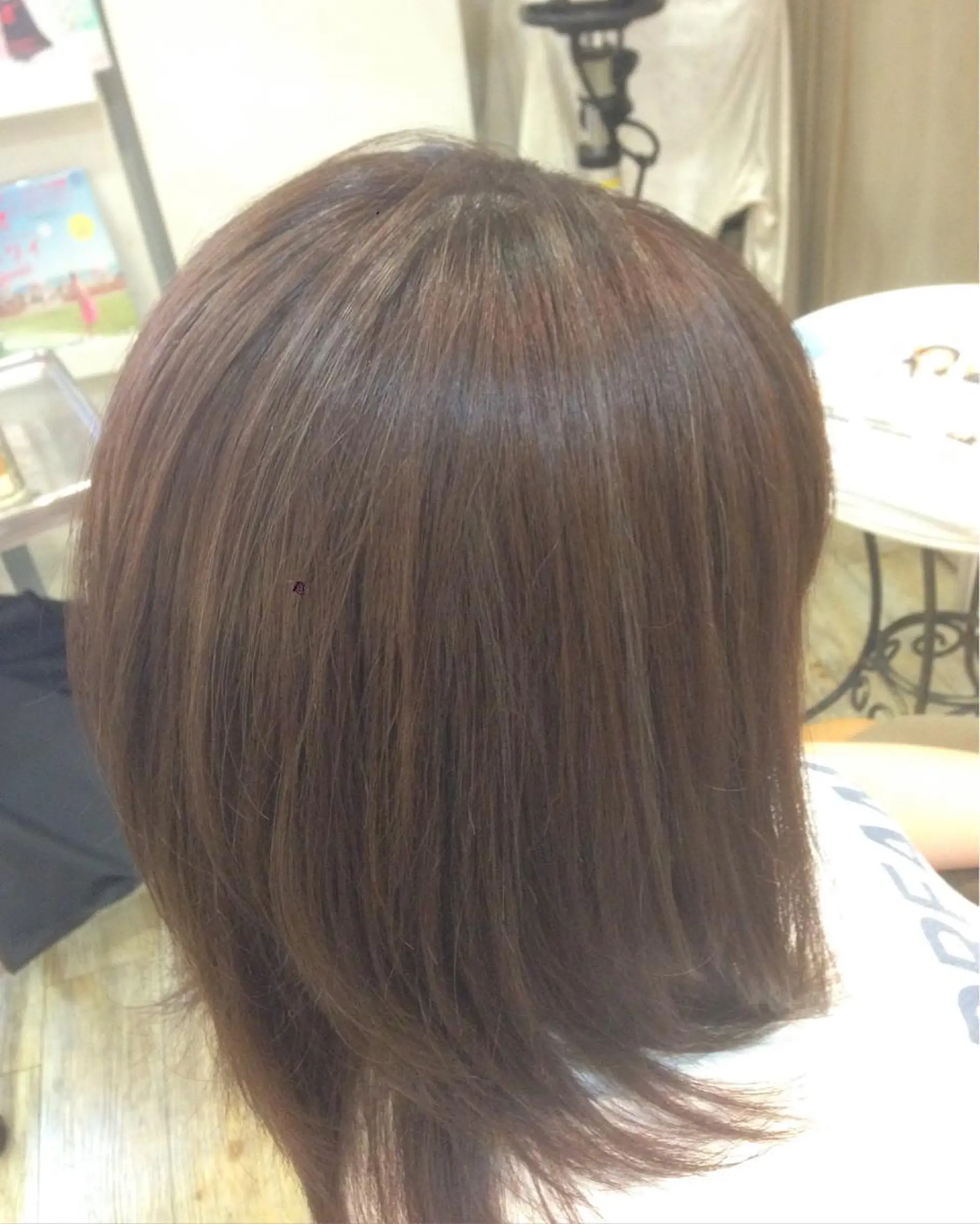 ロング カラー アッシュ ハイライトカラー ハイライト 小倉 聖也のヘアスタイル