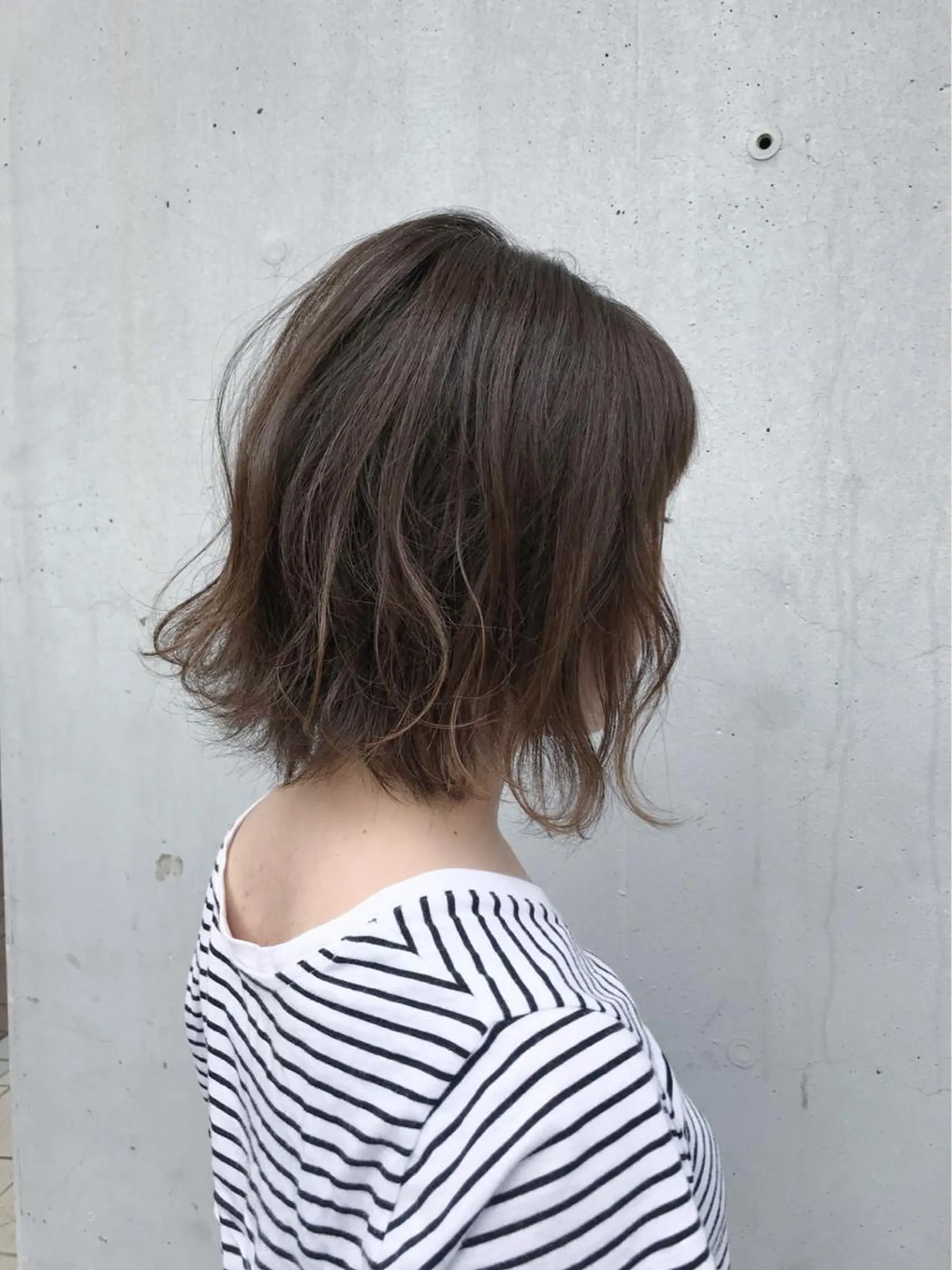 ショート カラー 透明感カラー ハイライトカラー ボブ ハイライト カット ヘアカラー ボブ・レイヤーカット 吉敷航一のヘアスタイル