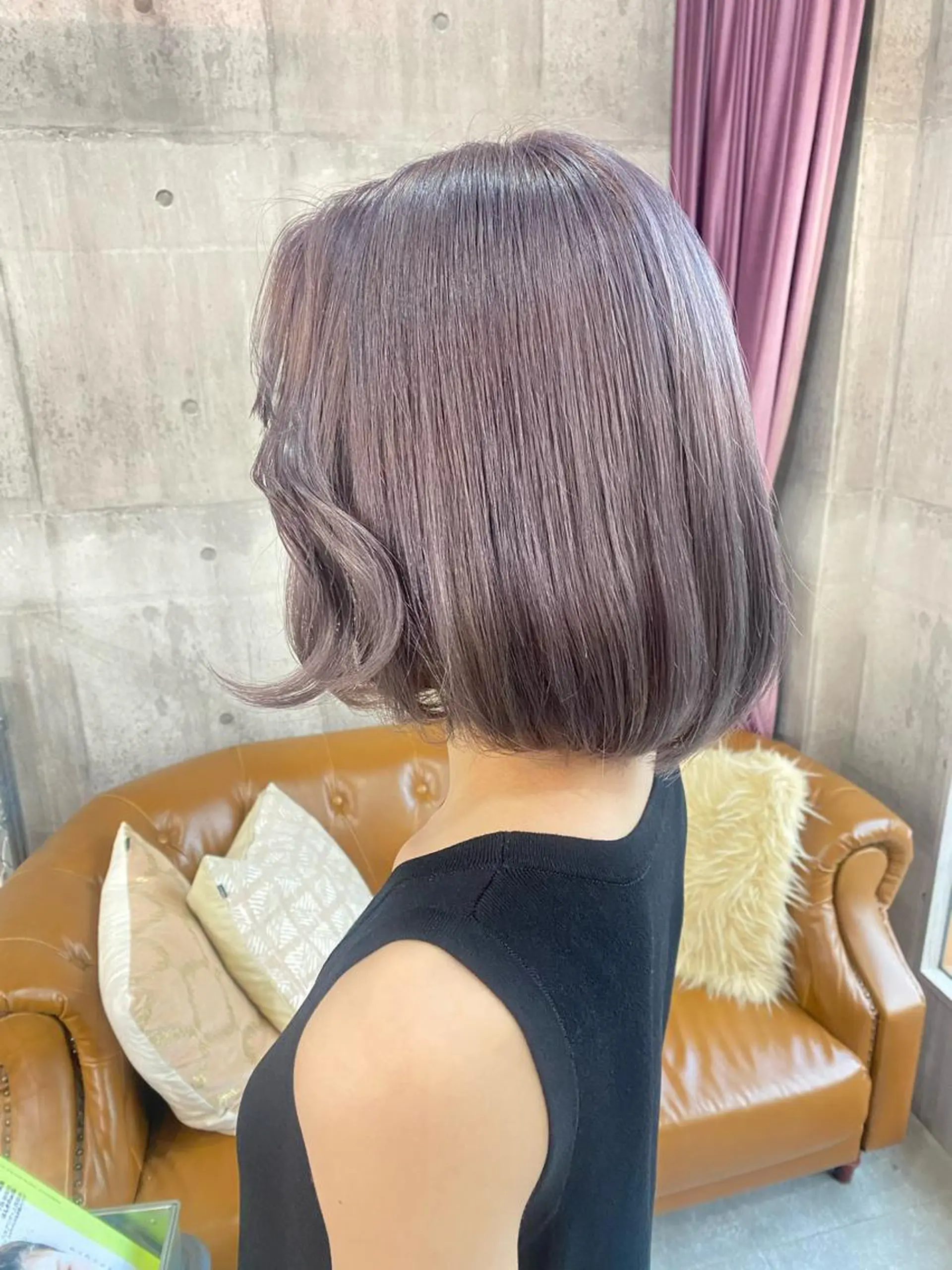 ミディアム カラー ヘアカラー SHURI❤️‍🔥 中/韓mix ♡のヘアスタイル