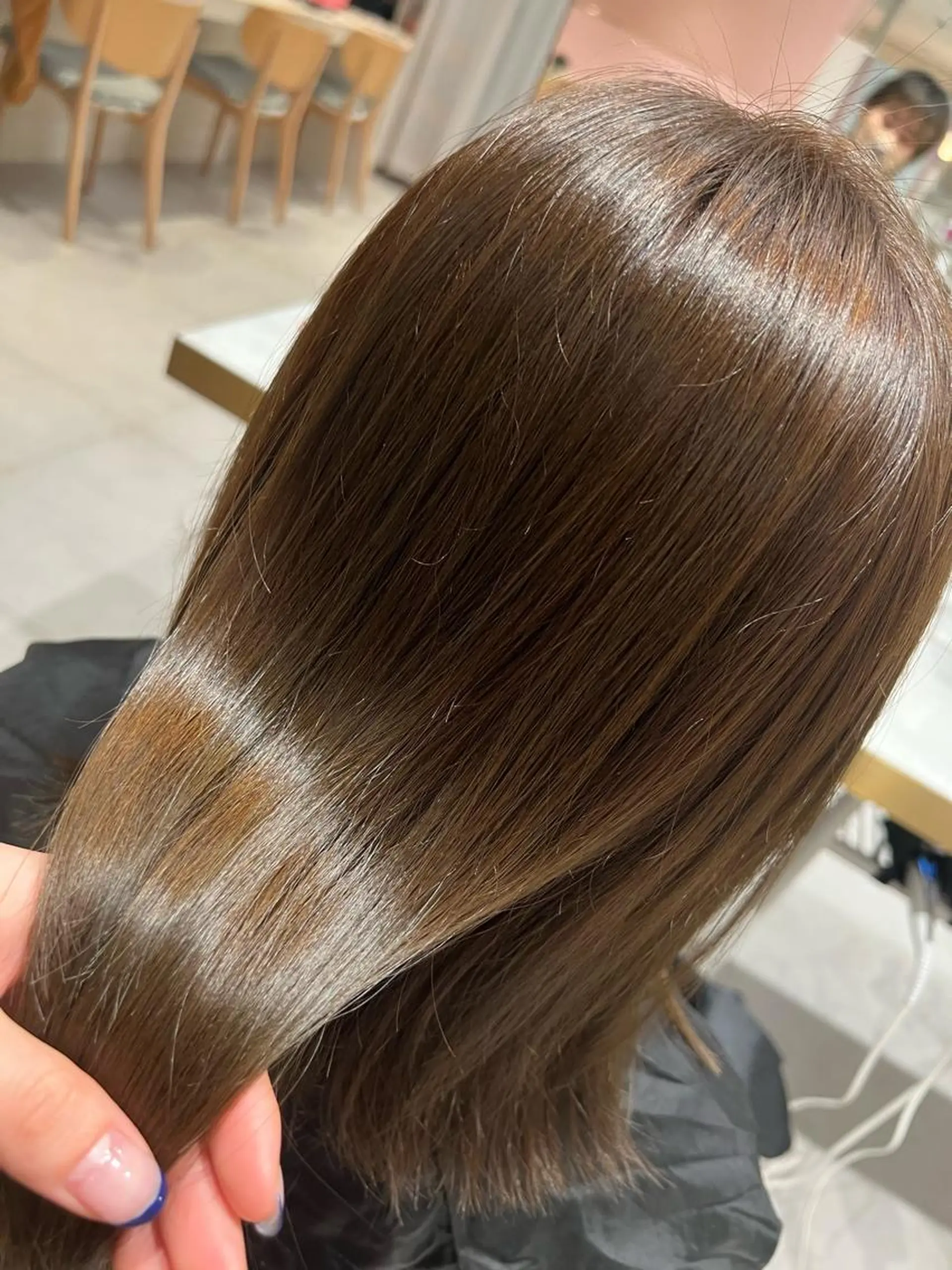 カラー ベージュカラー 透明感カラー 透明感カラー/レイヤ ーhinata.のヘアスタイル