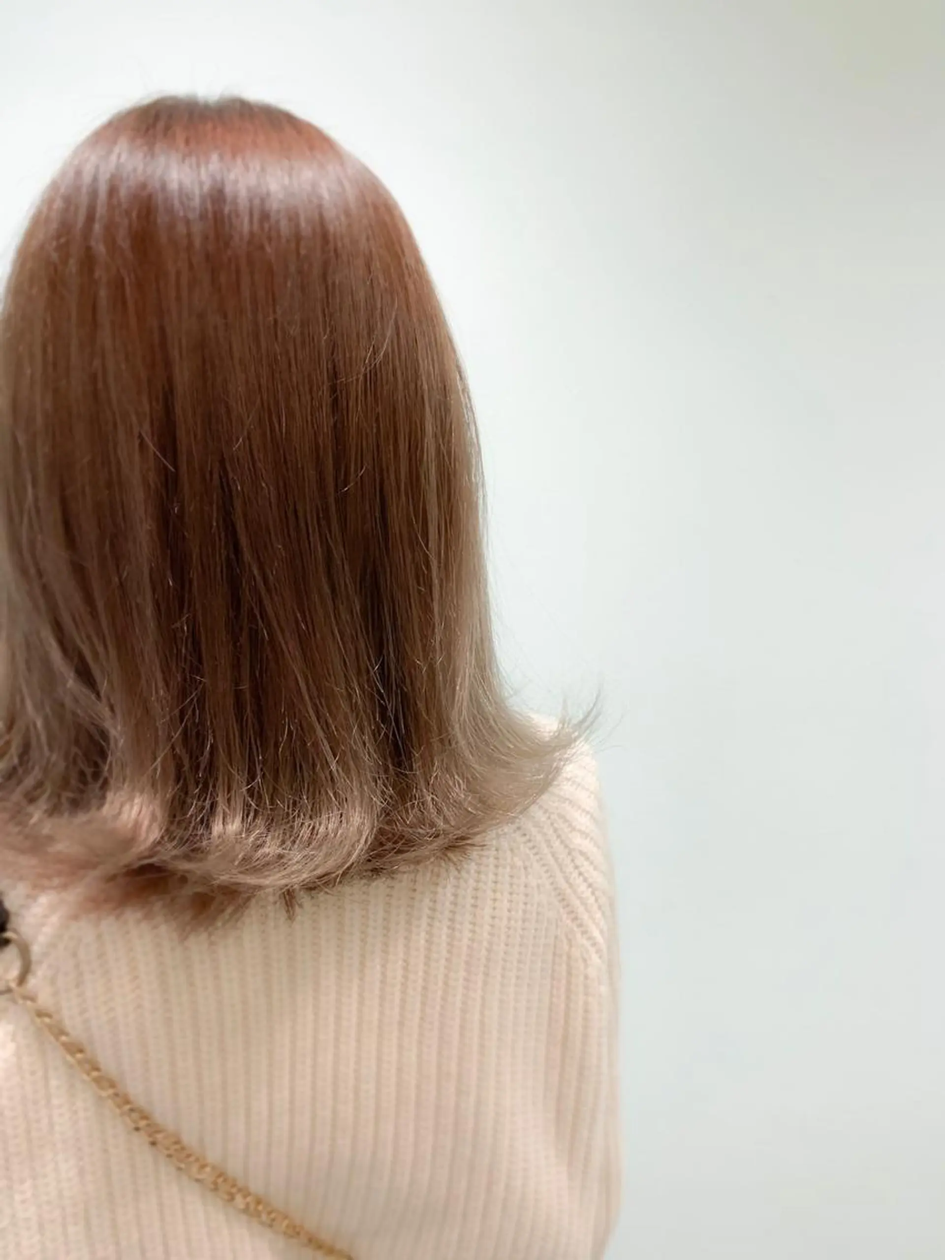 ミディアム カラー アッシュ ブラウンカラー stylist Yukieのヘアスタイル