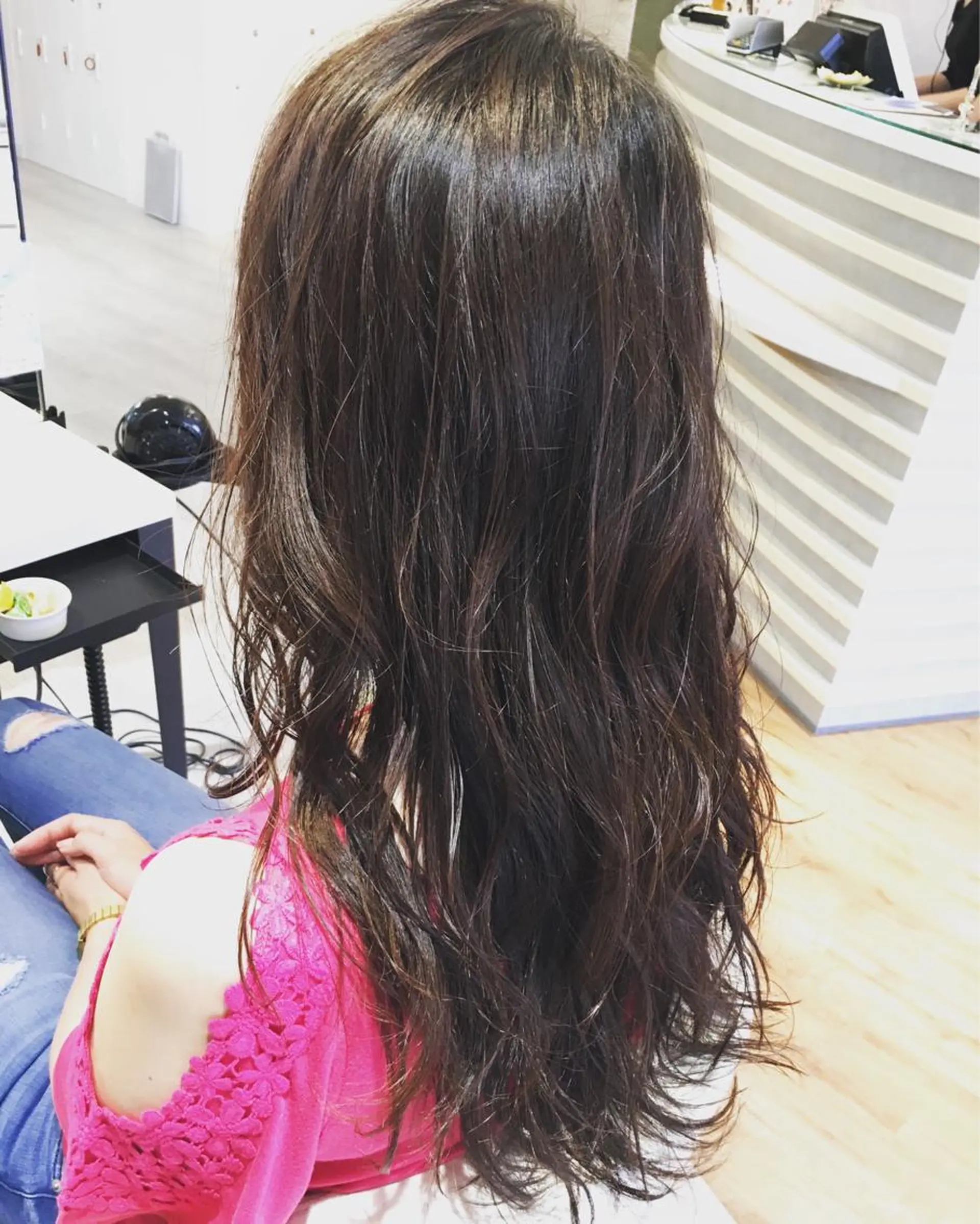 ロング カラー ヘアアレンジ 金子 富士のヘアスタイル