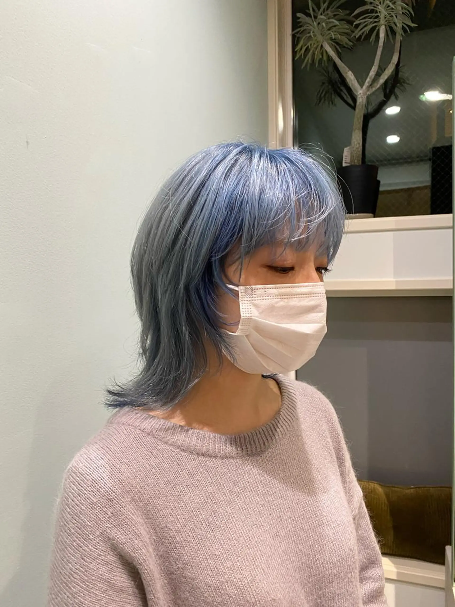 ショート カラー 美髪ストレート 川本雄己のヘアスタイル