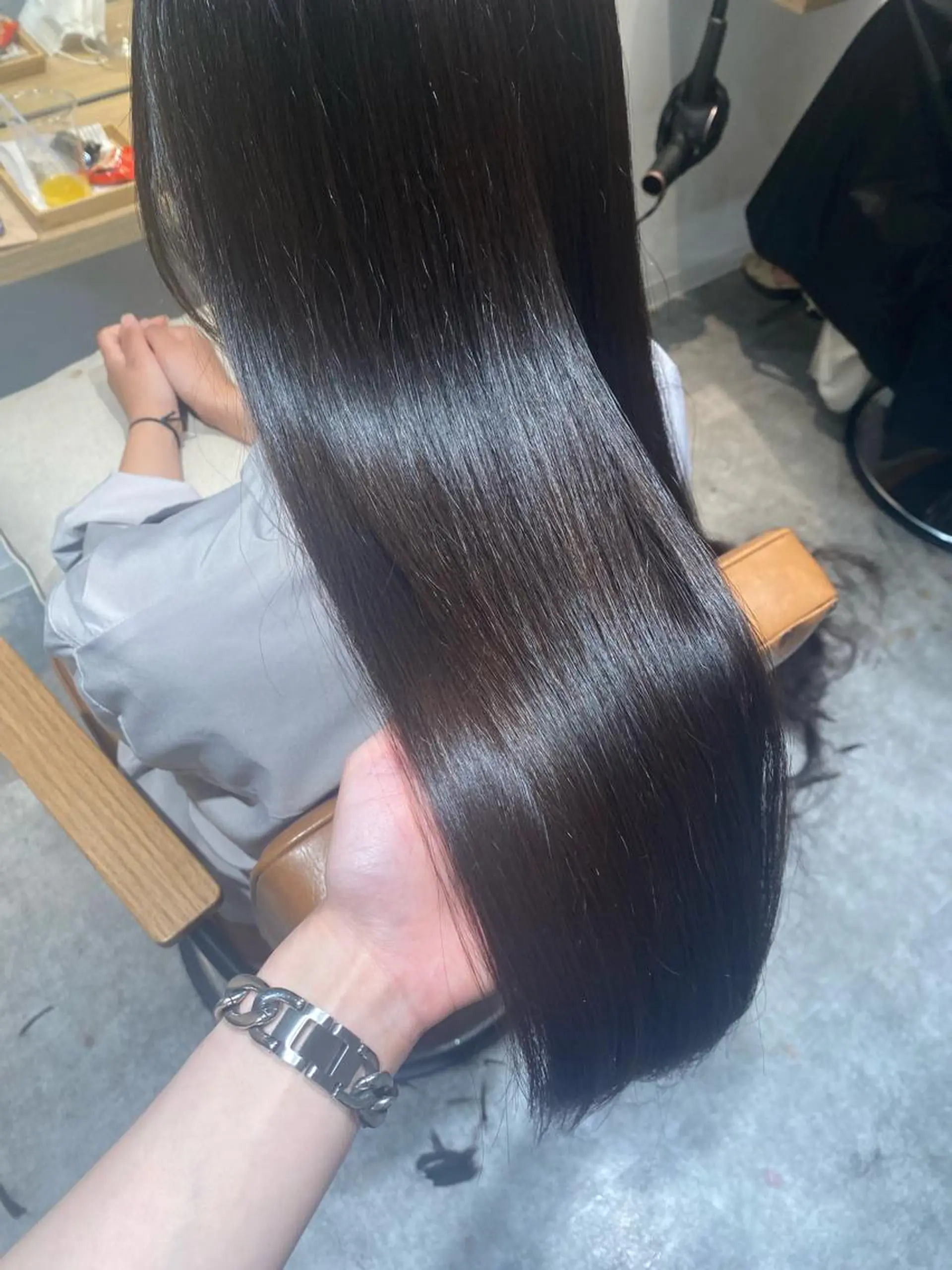 ロング 縮毛矯正 カット 縮毛矯正 オスズ 🎀´-のヘアスタイル