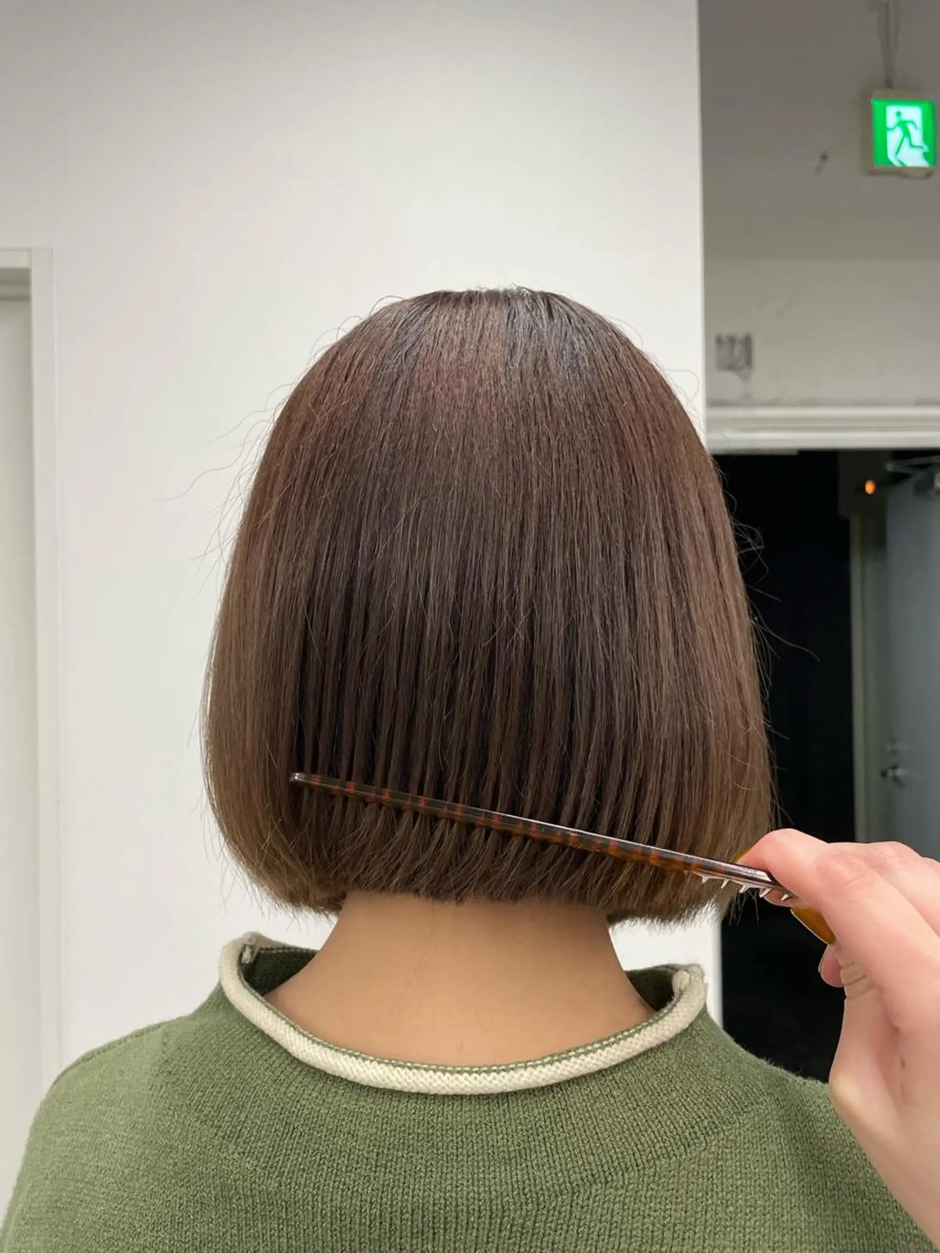 ショート ボブ 小顔カット 愛結 暖色カラー🎀🩰のヘアスタイル